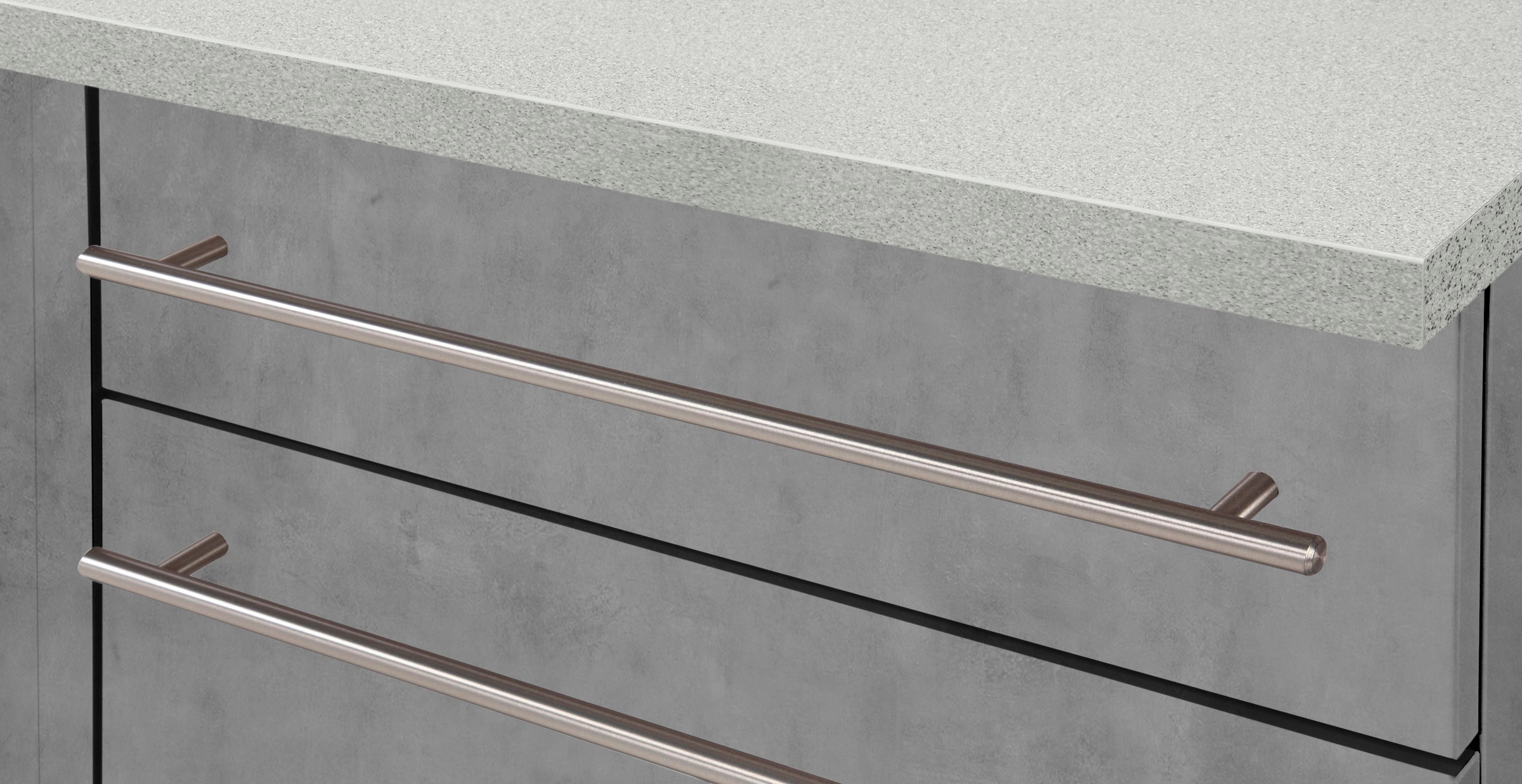 wiho Küchen Eckunterschrank »Chicago«, 110 cm breit, für eine optimale Raumnutzung