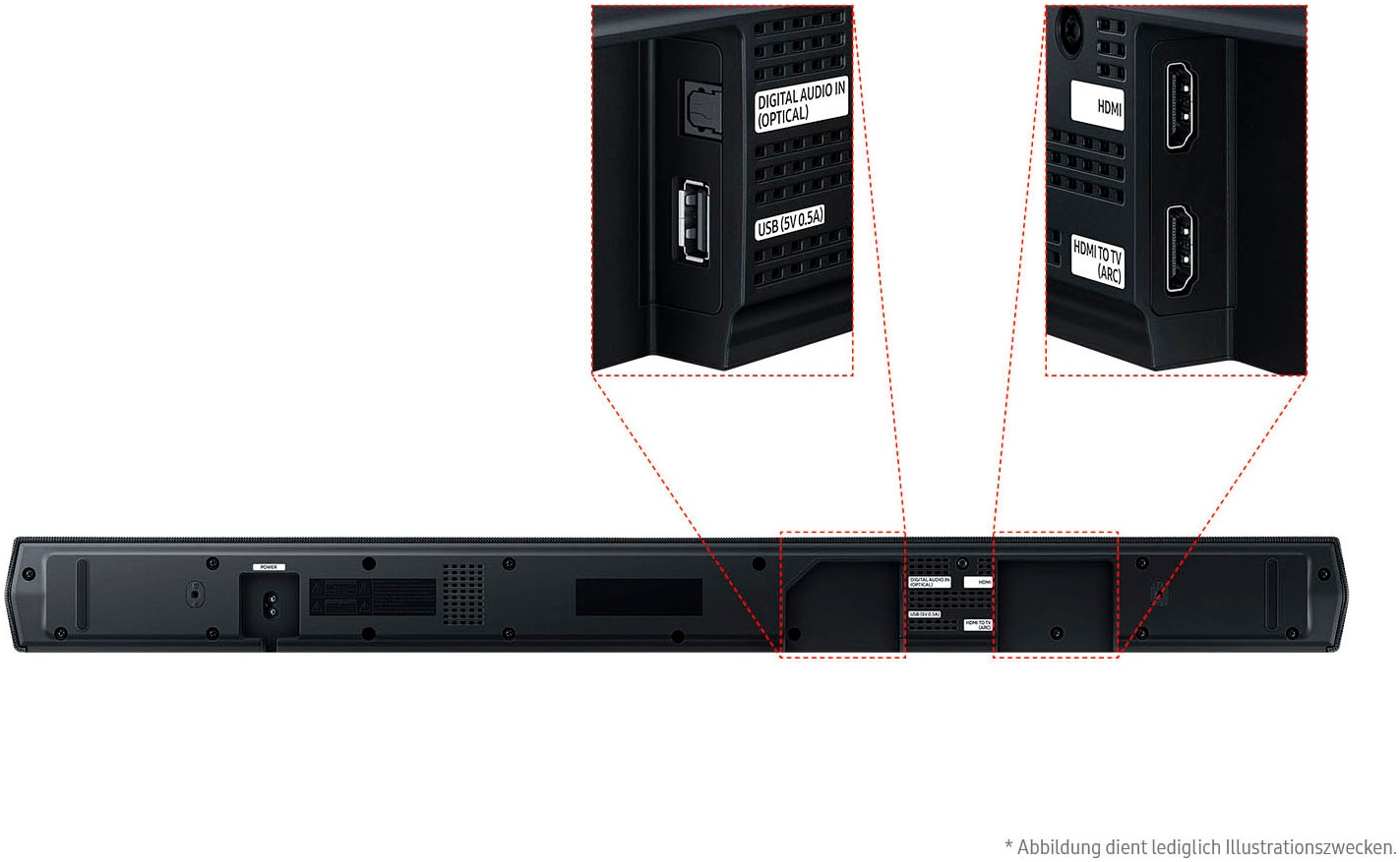 Samsung Soundbar »HW-B760GF Soundbar«, 5.1-Kanal Sound System, Dolby 5.1 Kanal, DTS Virtual:X, Adaptive Sound