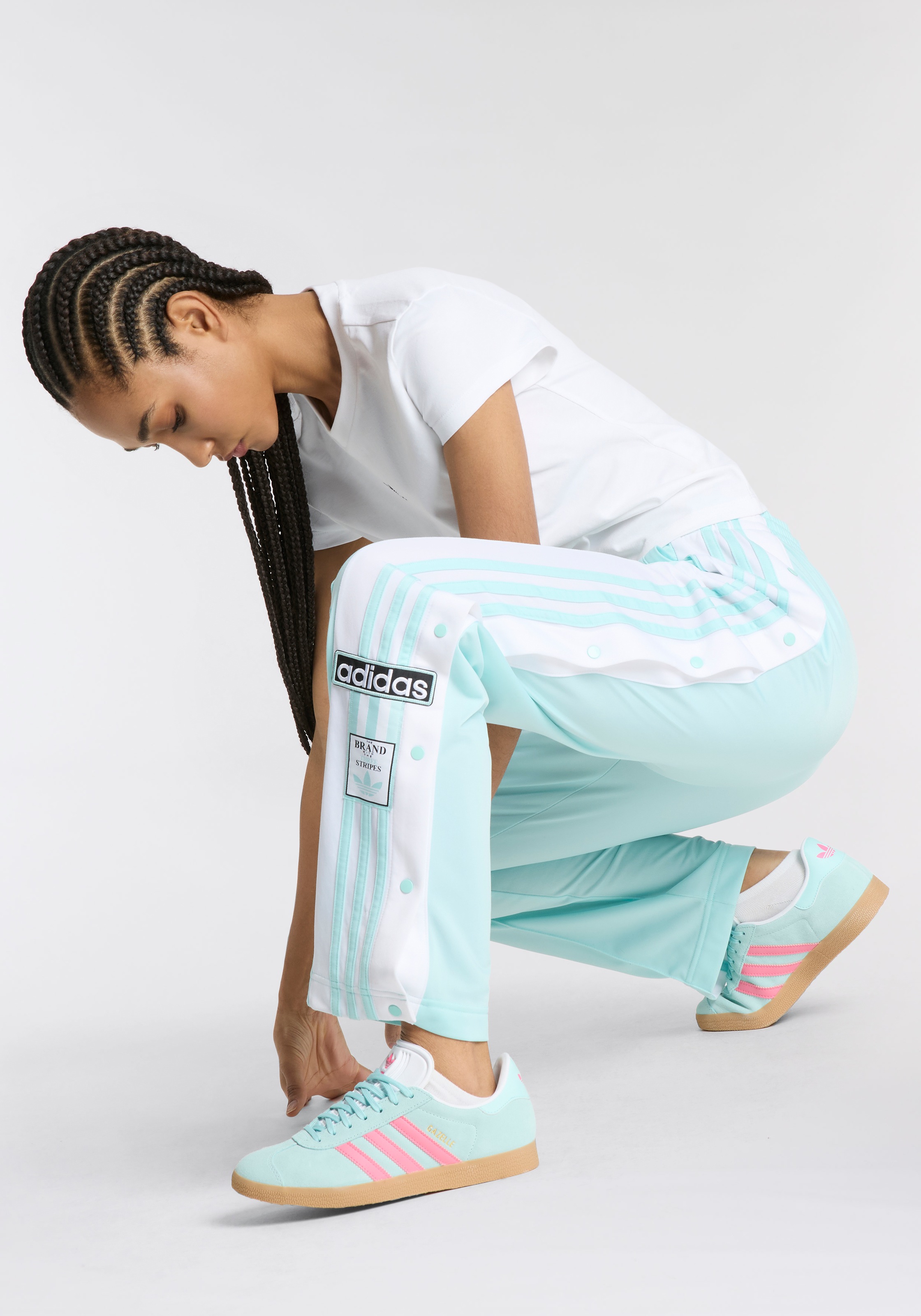 adidas Originals Sporthose »ADIBREAK PT«, (1 tlg.), Knopfhose, Knopfleiste am Bein