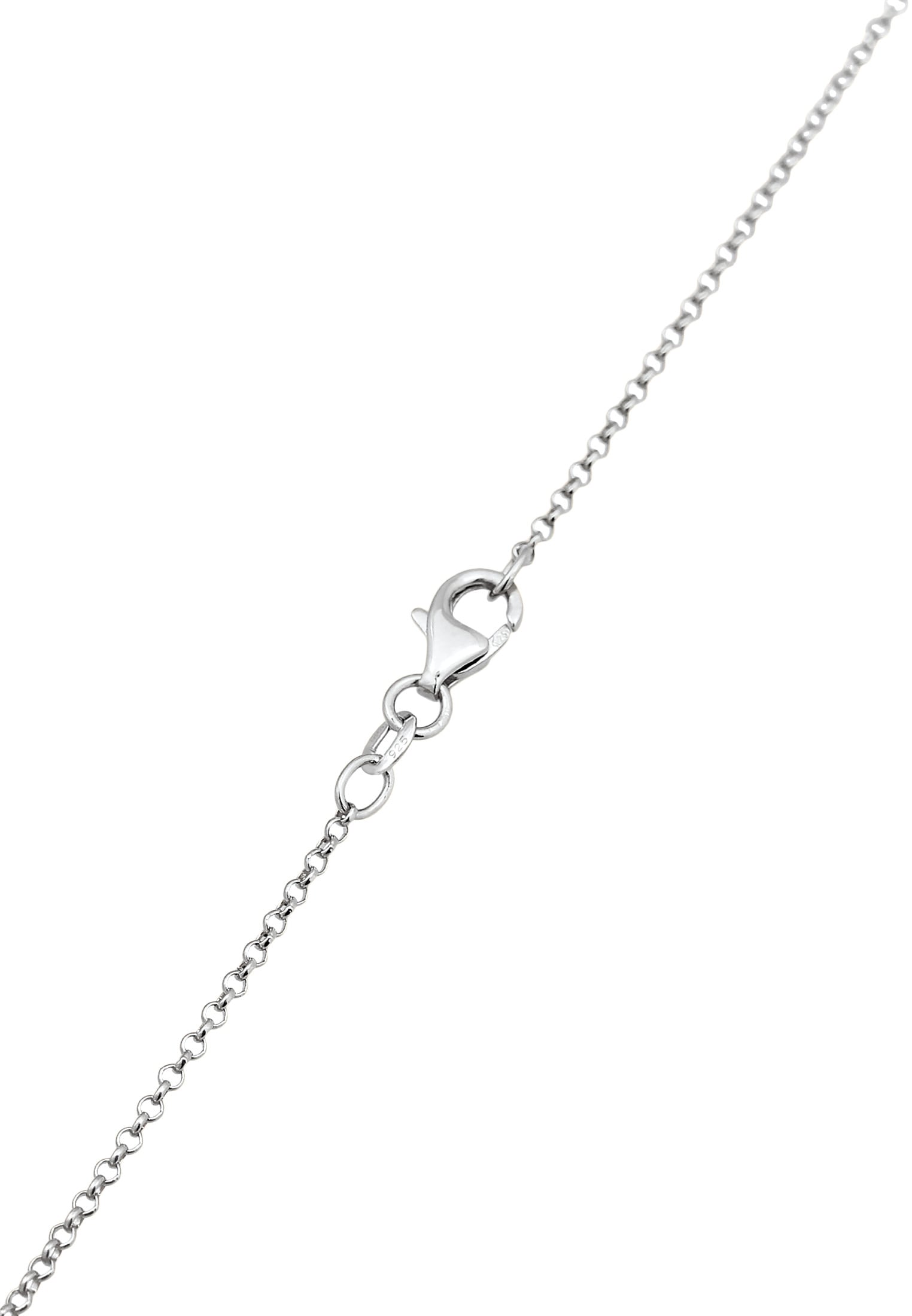 Elli Premium Ohrring und Ketten Set »Schmuckset mit Perle und Kristalle 925 Silber«