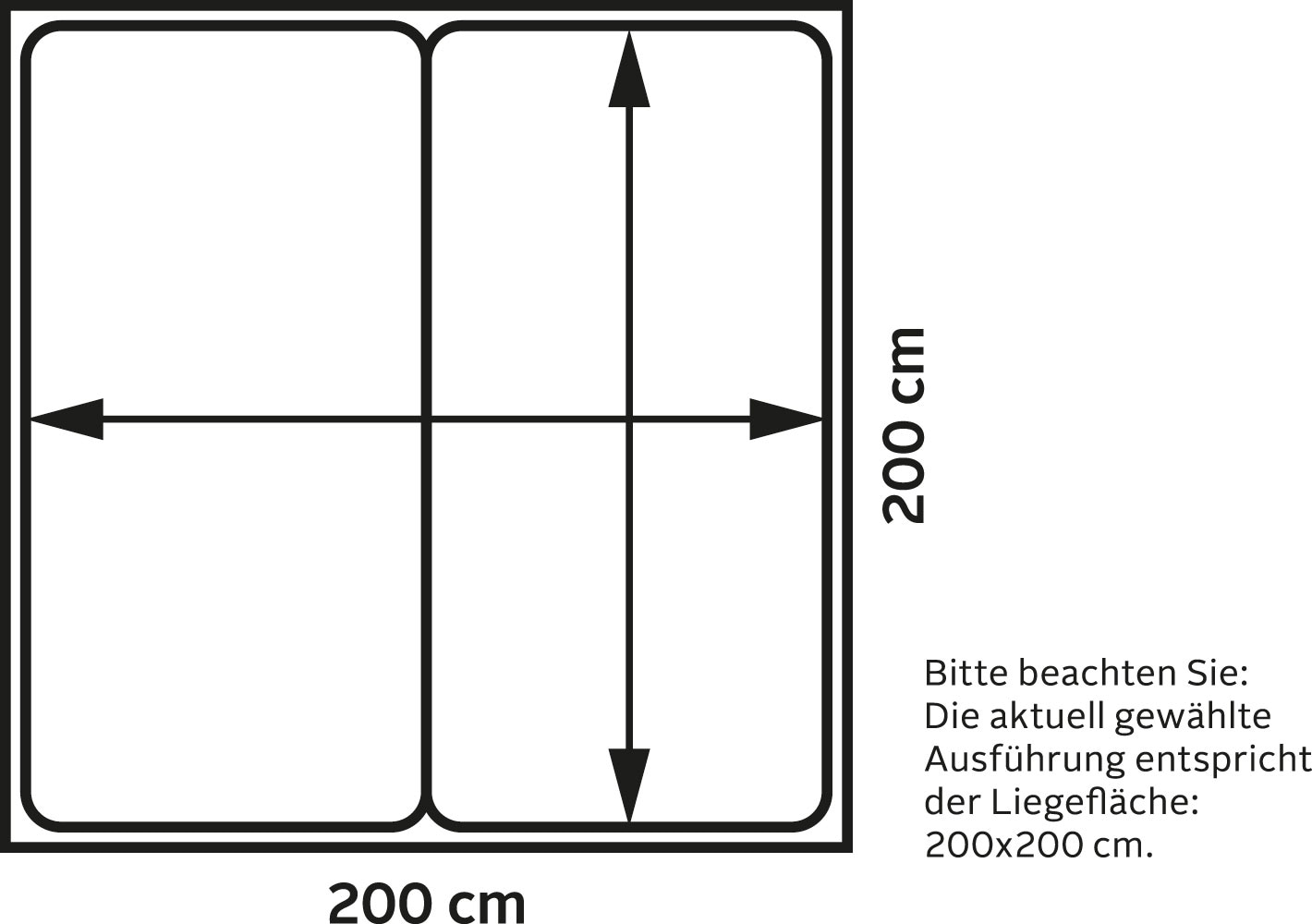 Home affaire Boxspringbett »Moulay«, inkl. Topper, in 3 Härtegraden, TFK auch in Härtegrad 4