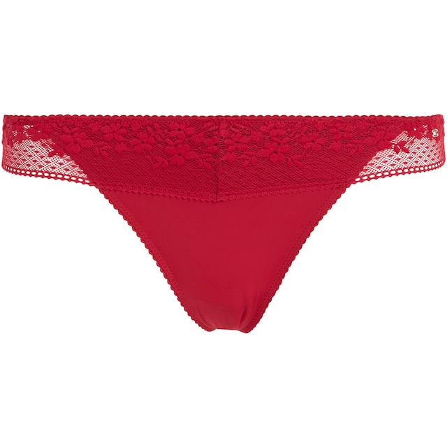 Tommy Hilfiger Underwear T-String, mit Spitzenmuster im OTTO Online Shop