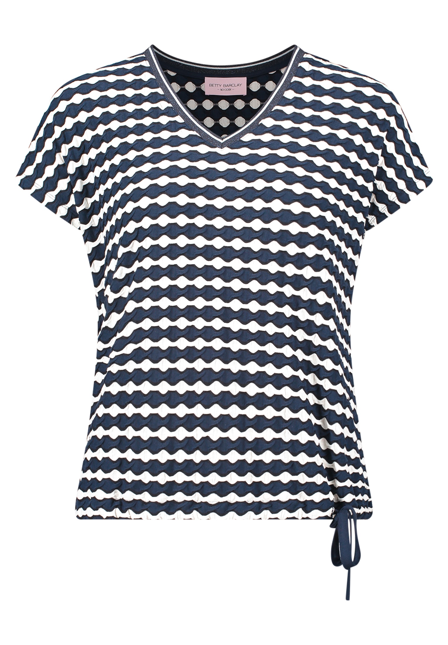 Betty Barclay Rundhalsshirt »Casual-Shirt mit Tunnelzug«