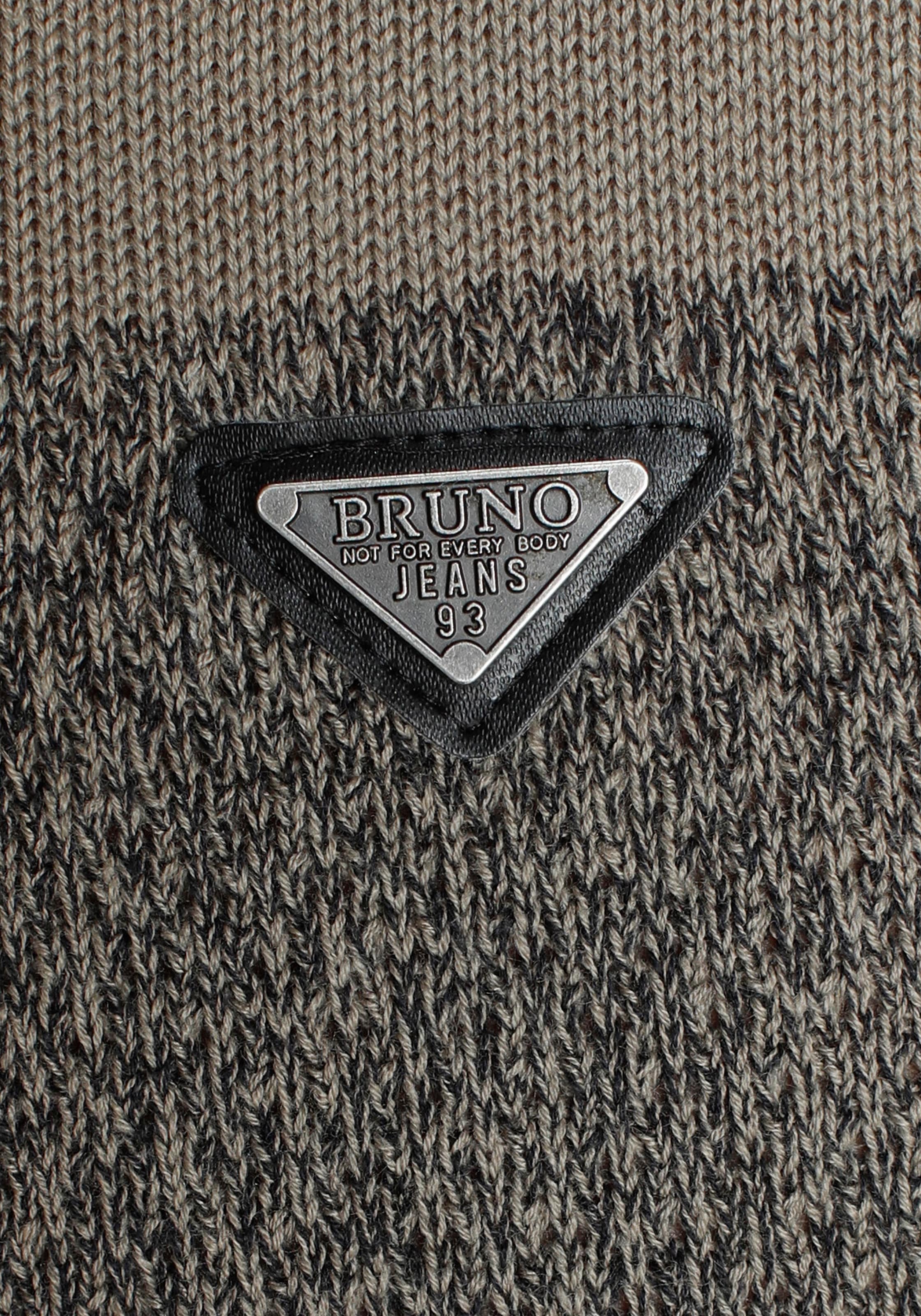 Bruno Banani Strickpullover, im modischem Look