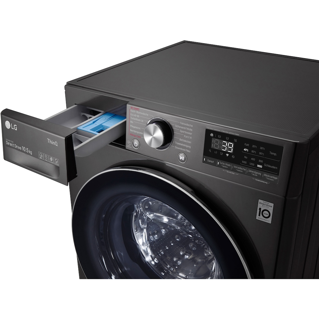 LG Waschmaschine »F6WV710P2S«, F6WV710P2S, 10,5 kg, 1600 U/min