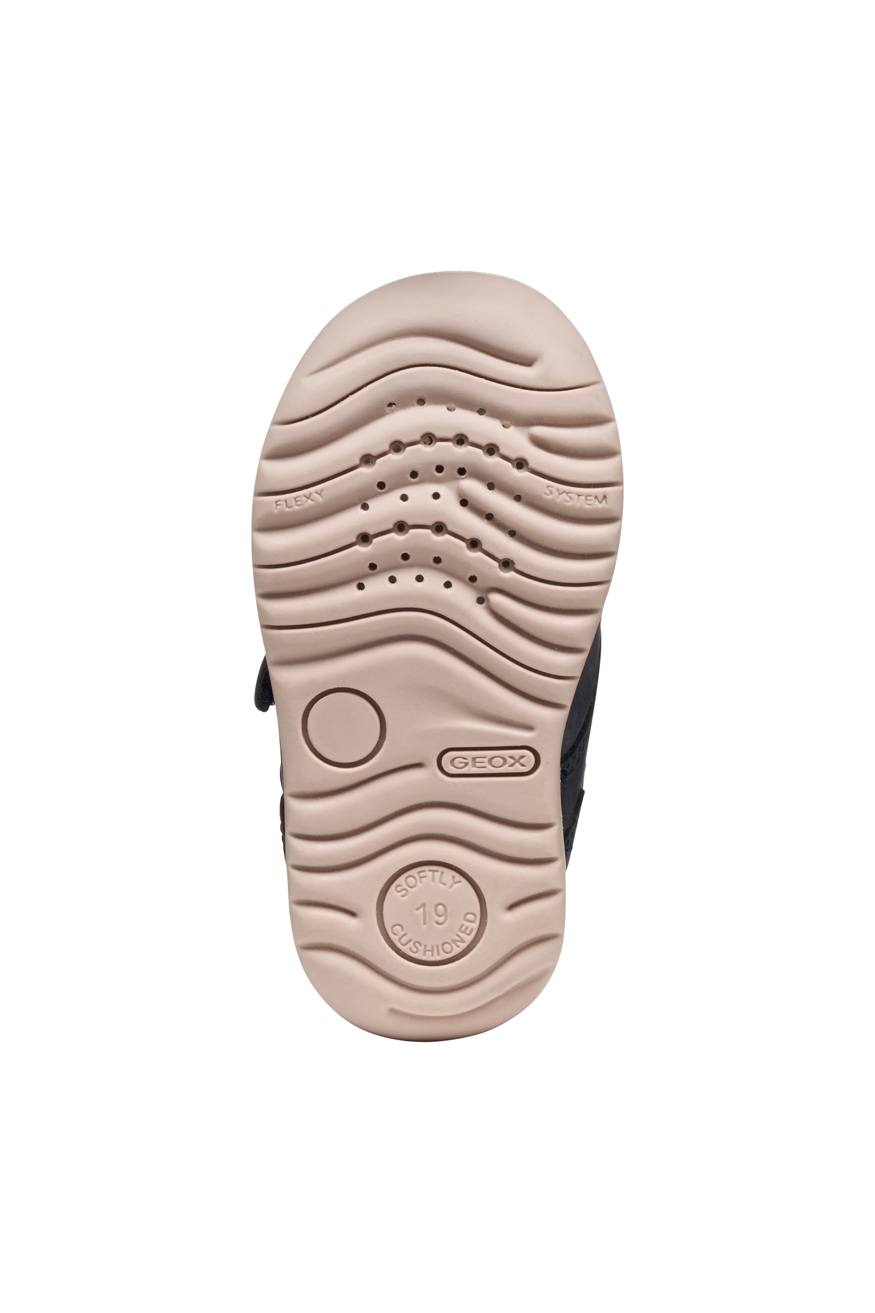 Geox Lauflernschuh »B MACCHIA GIRL«, Babyschuh mit Klettverschluss, Größenschablone zum Download