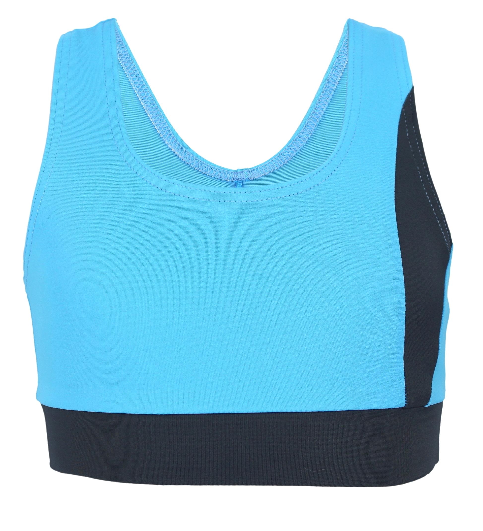 AQUARTI Bustier-Bikini »Badeanzug Mädchen Sport Bikini - Racerback Bustier & Badehose«