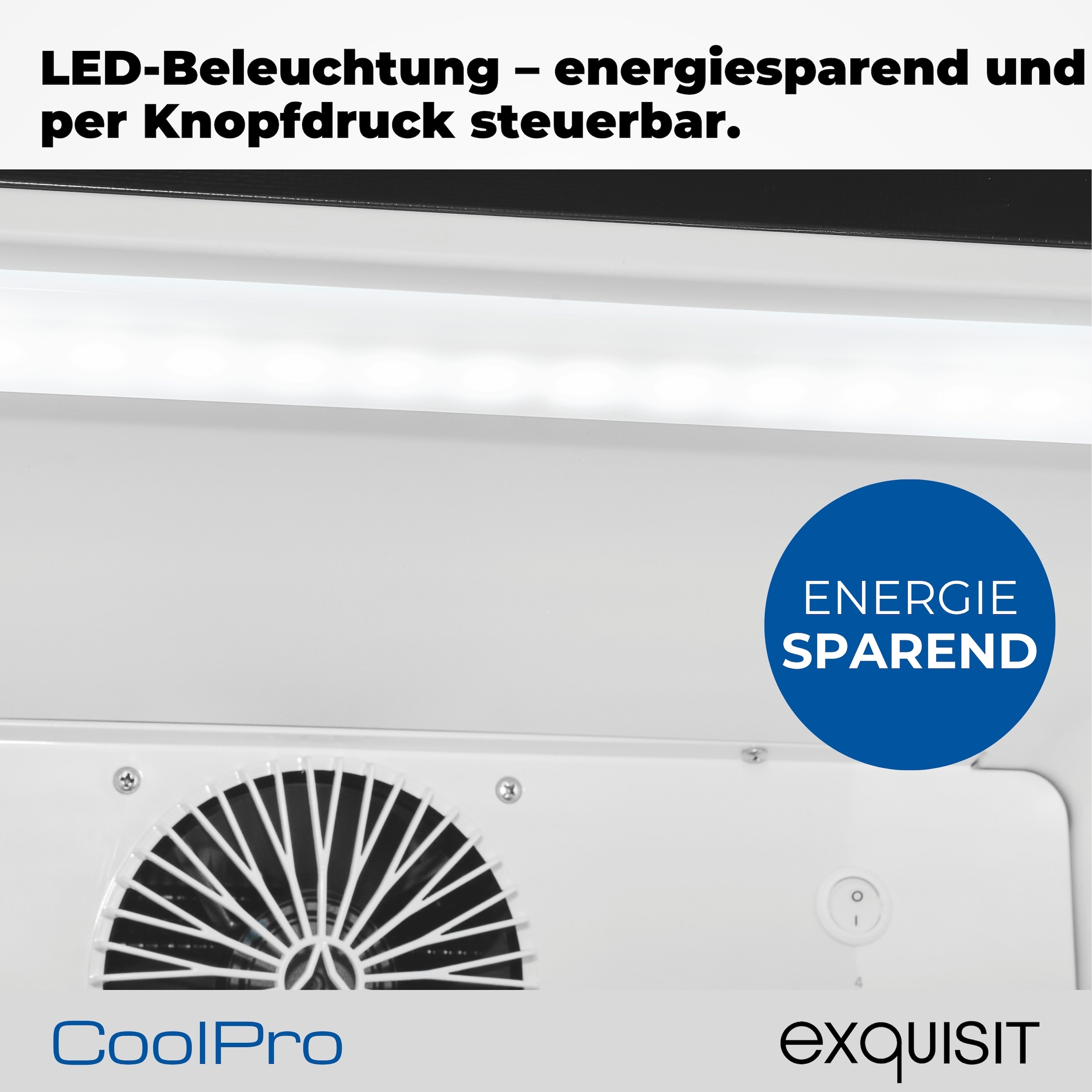 exquisit Getränkekühlschrank GKS220-GT-431D schwarz »GKS220-GT-431D schwarz« 152,5 cm hoch 54 cm breit PAlles auf einen Blick dank Isolierglastür und übersichtliche Lagerung