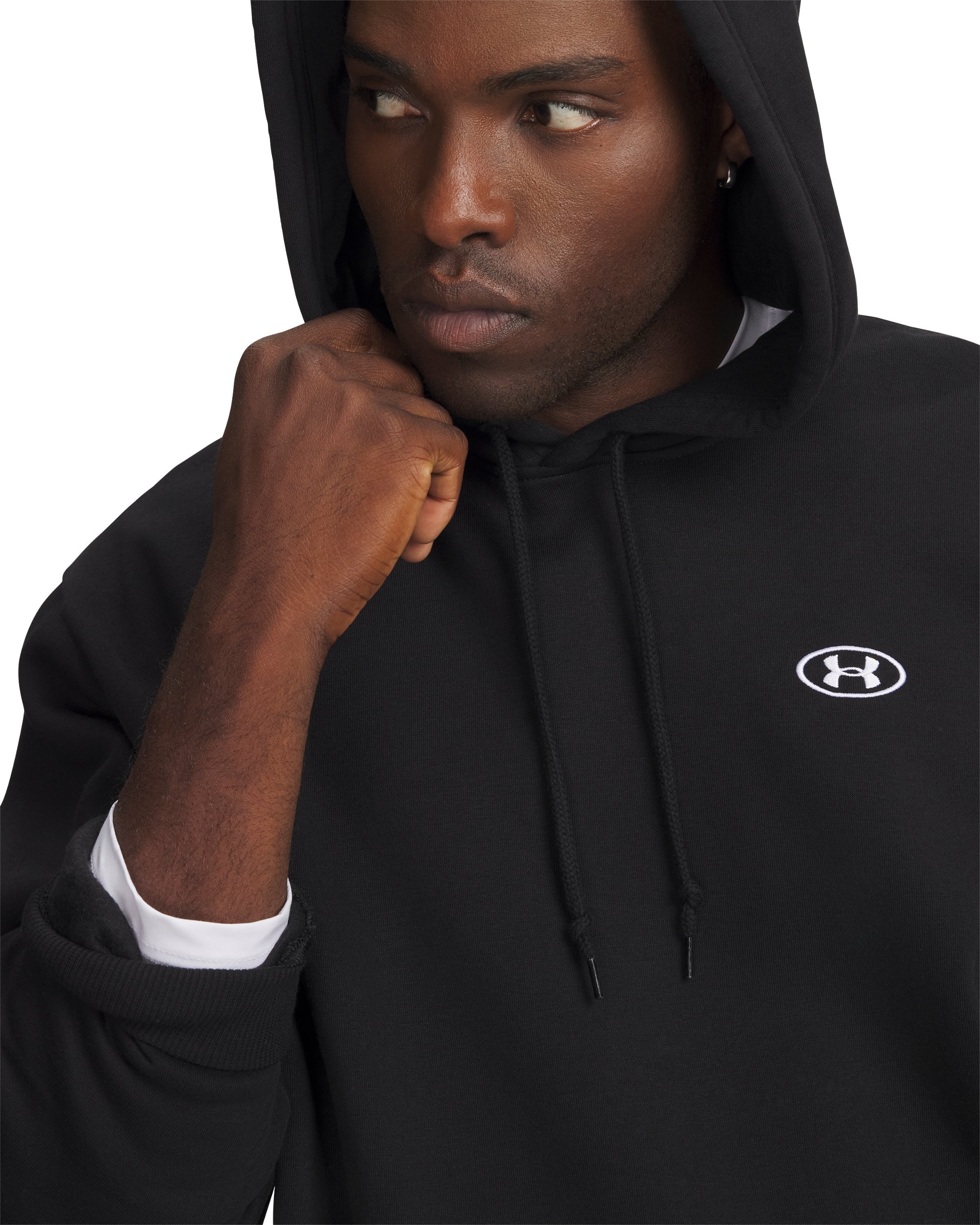 Under Armour® Kapuzensweatshirt »UA RIVAL FLC HOODIE«, mit Kapuze, aus Baumwolle und Polyester, auch in großen Größen
