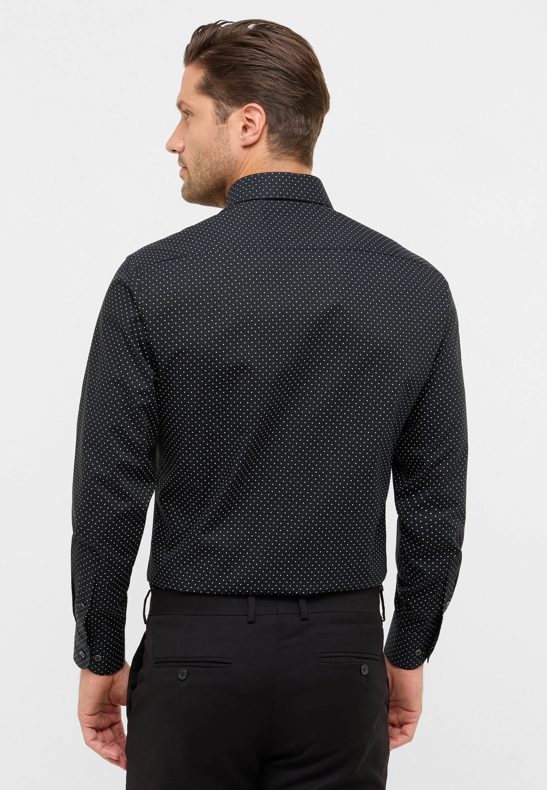 Eterna Langarmhemd »MODERN FIT« NON IRON (bügelfrei)