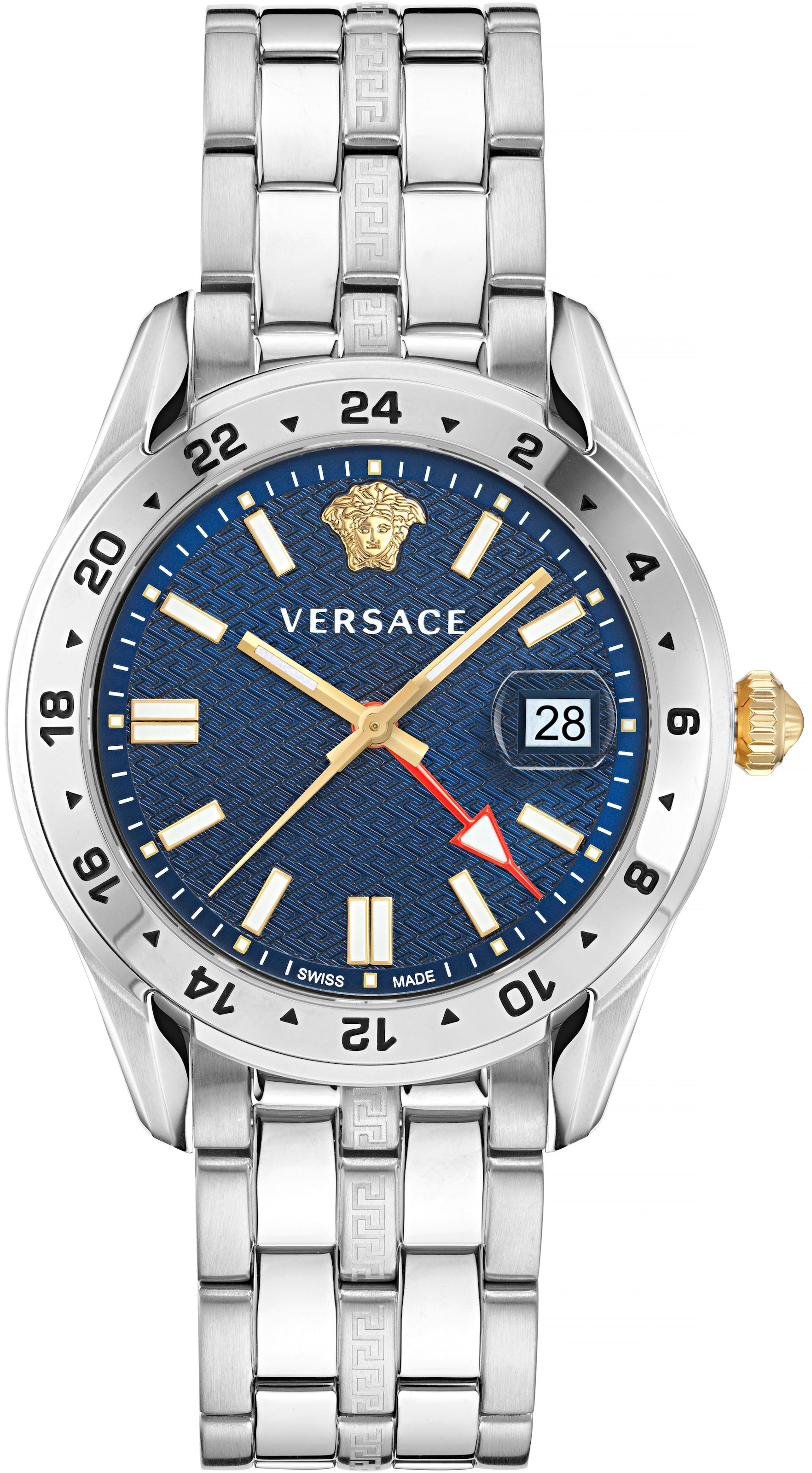 Versace Quarzuhr »GRECA TIME GMT, VE7C00523« online shoppen bei OTTO