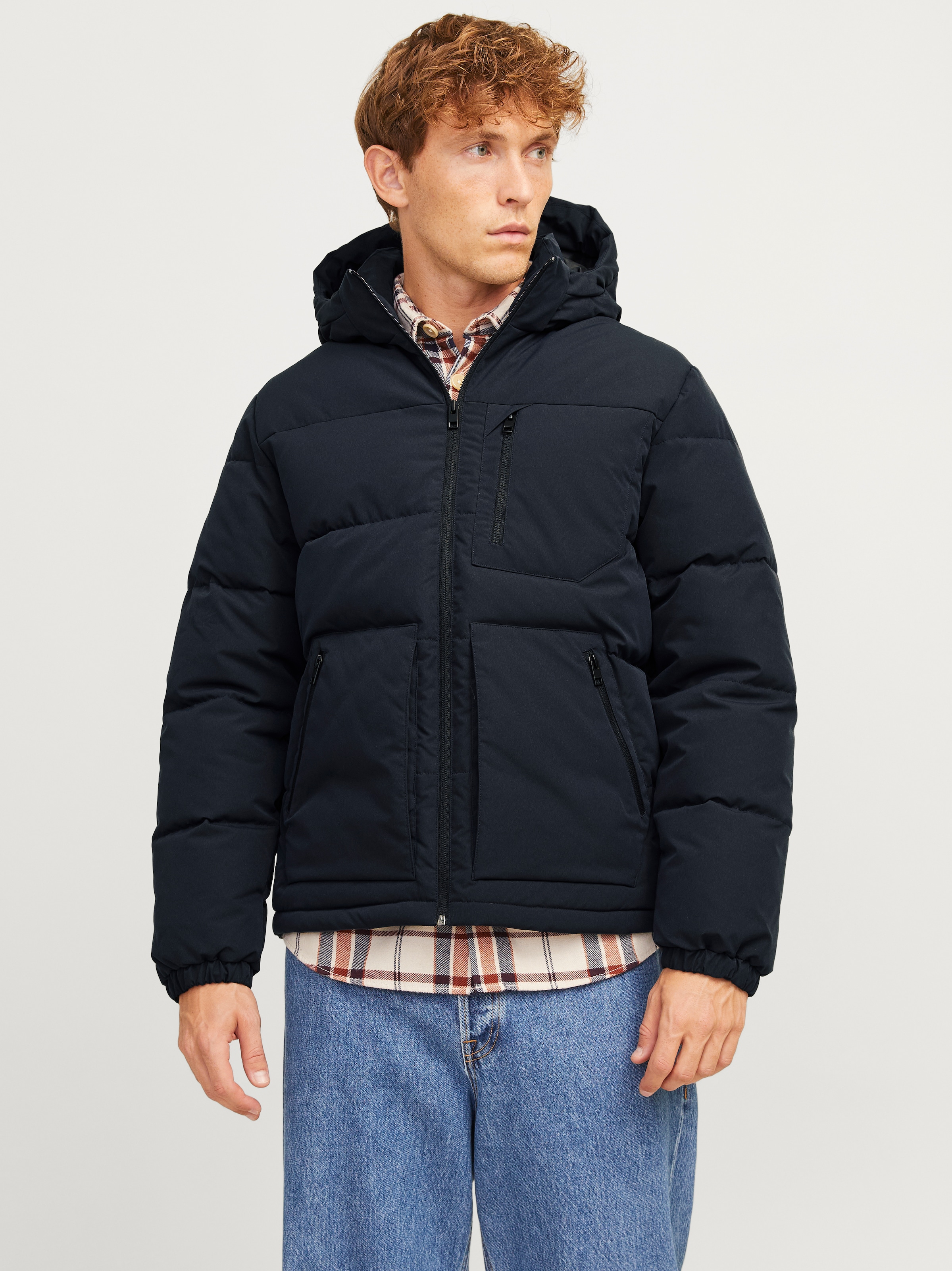 Jack & Jones Steppjacke »JJEOTTO PUFFER JACKET SN«, mit Kapuze