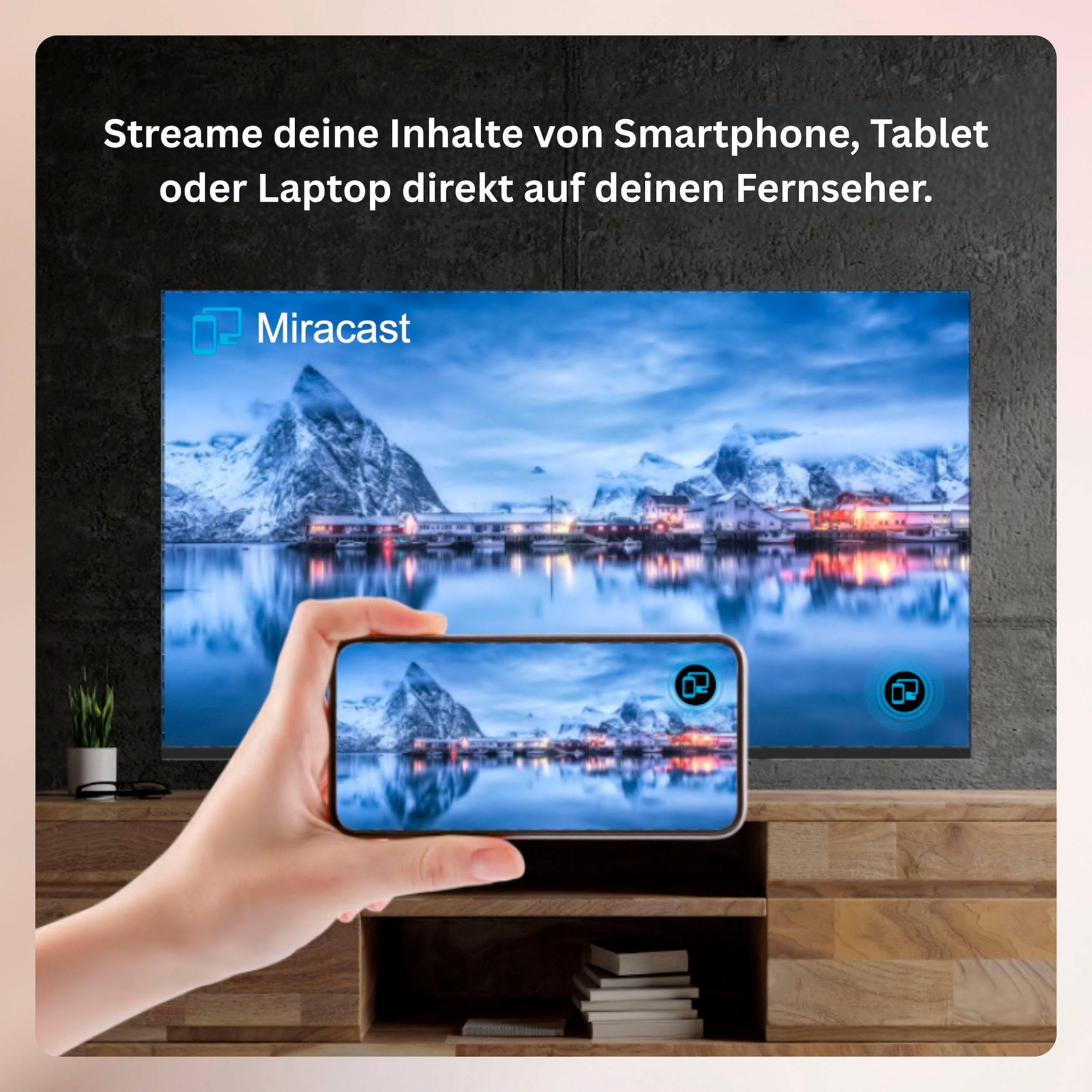 Smart Tech LED-Fernseher »24HV02V« 60 cm/24 ″ HD ready Smart-TV