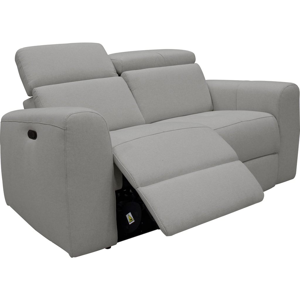 Home affaire 2-Sitzer »Sentrano«, wählbar zwischen manueller oder elektrischer Relaxfunktion mit USB-Anschluß, auch in NaturLEDER