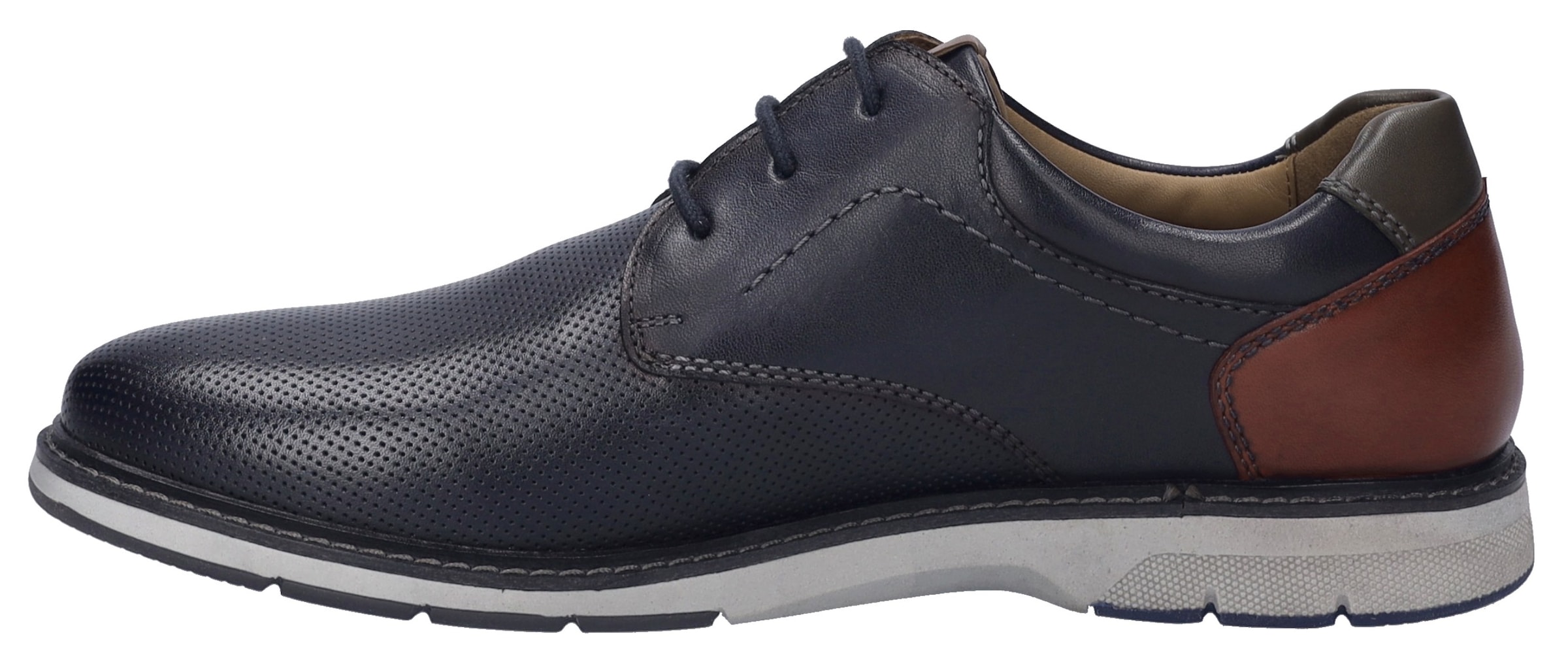 Josef Seibel Schnürschuh »Stuart 02«, Komfortschuh, Businessschuh, Sneaker in Komfortweite G (weit)