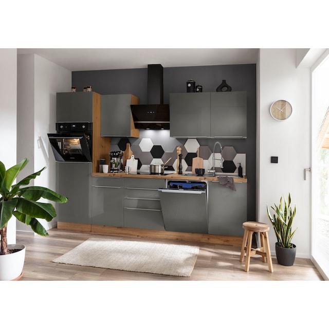 RESPEKTA Küchenzeile »Safado aus der Serie Marleen«, hochwertige Ausstattung  wie Soft Close Funktion, Breite 280 cm bestellen online bei OTTO