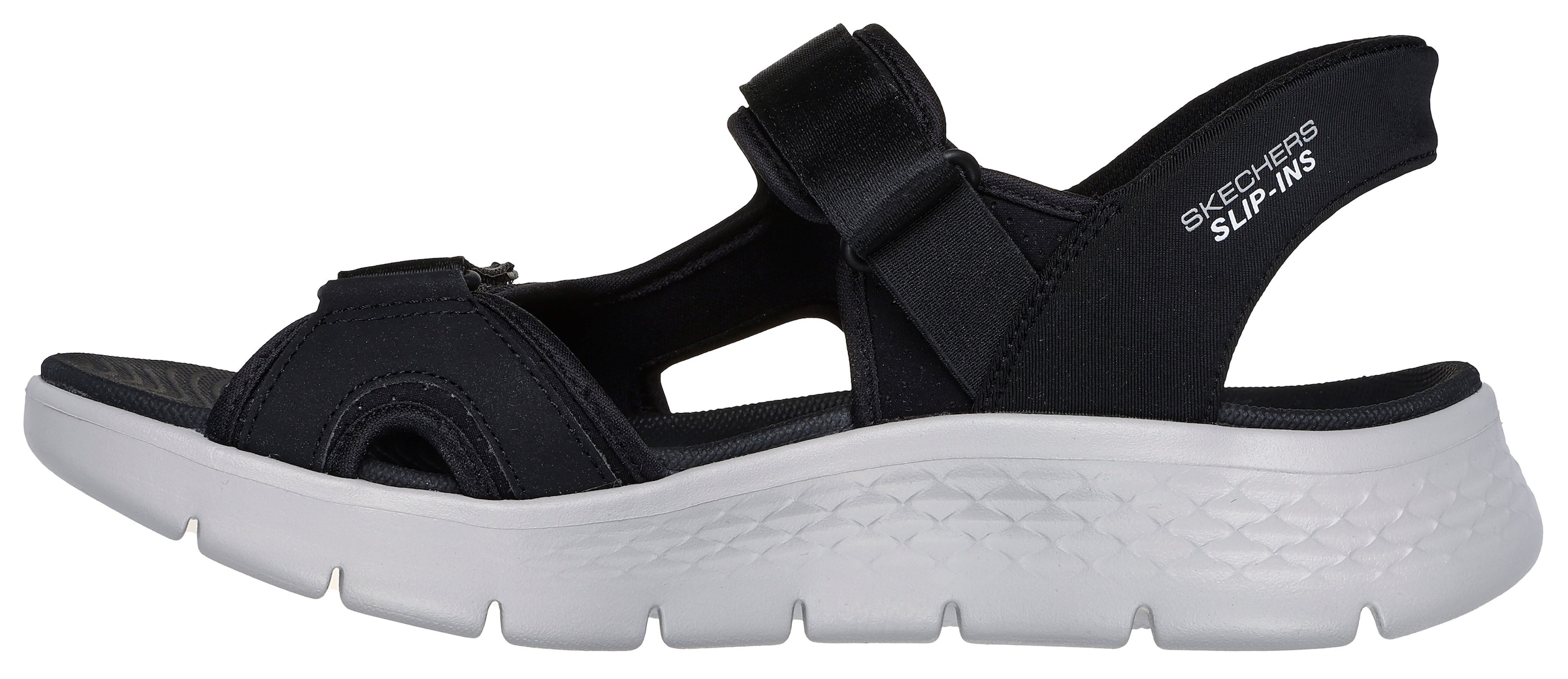 Skechers Sandale »GO WALK FLEX SANDAL-EASY ENTRY«, Slipper, Freizeitschuh mit Slip-ins Funktion