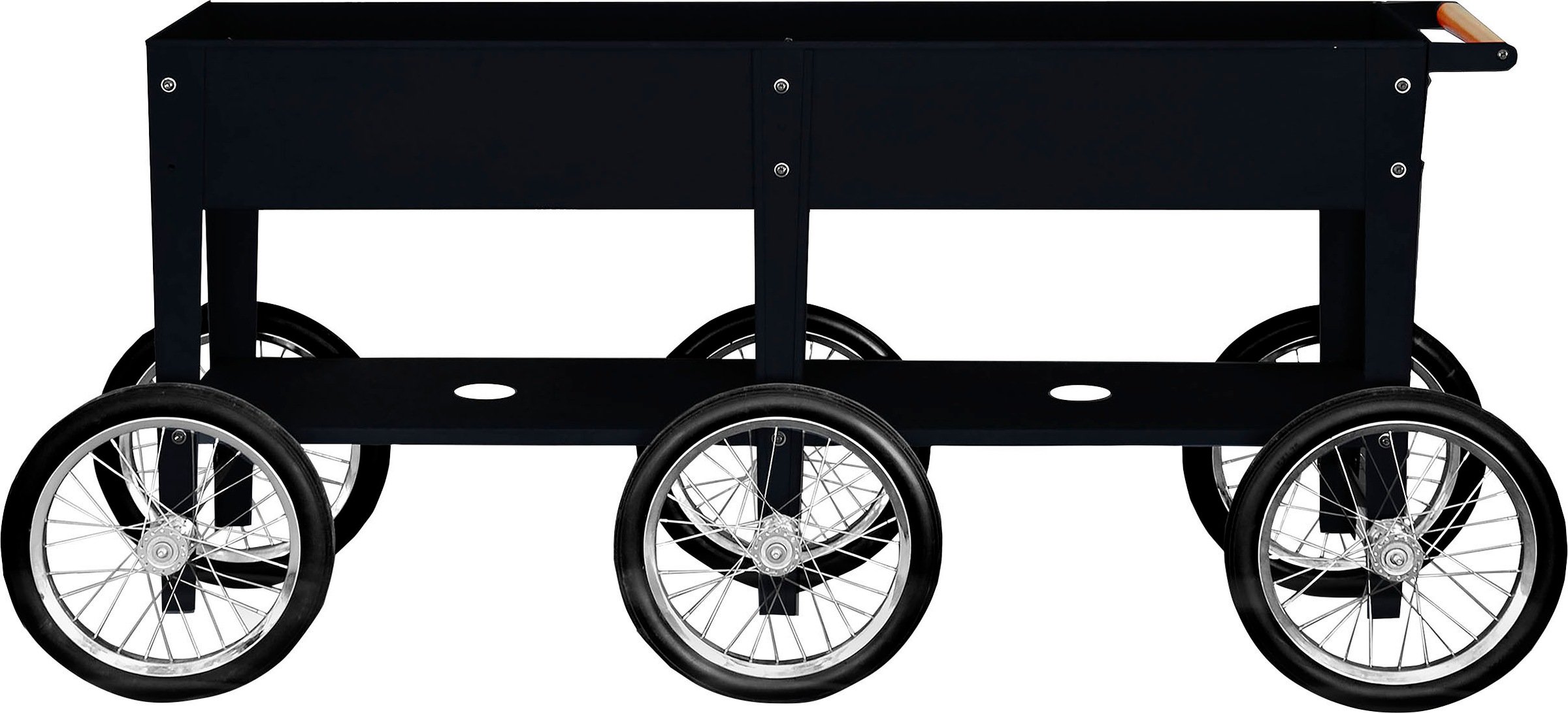 Herstera Garden Hochbeet »Kräuterfabrik Wheels«, 94 l, BxTxH: 150x35x80 cm