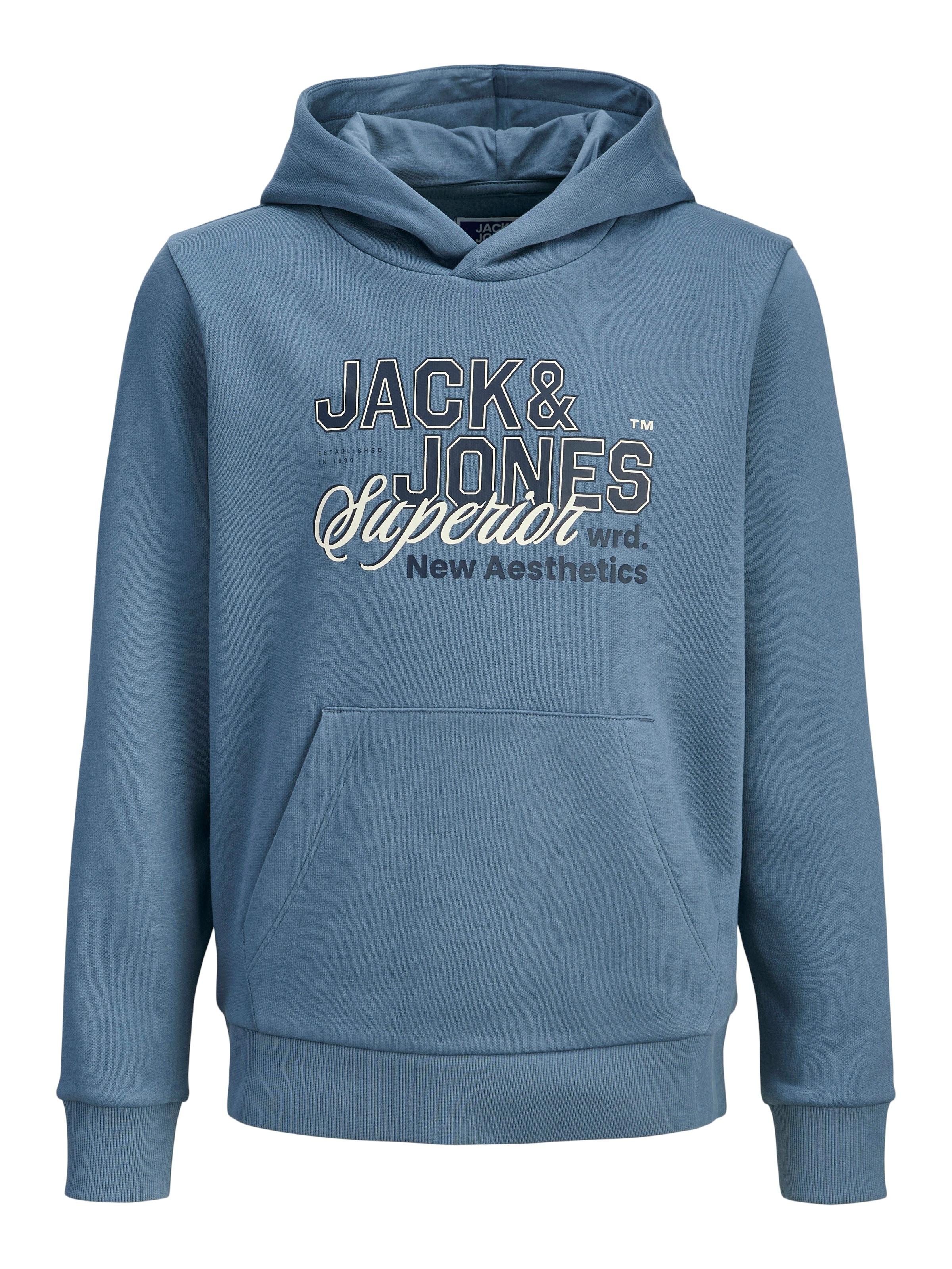 Jack & Jones Junior Kapuzensweatshirt »JJELOGO SWEAT HOOD 2 COL AW25 NOOS JNR«
