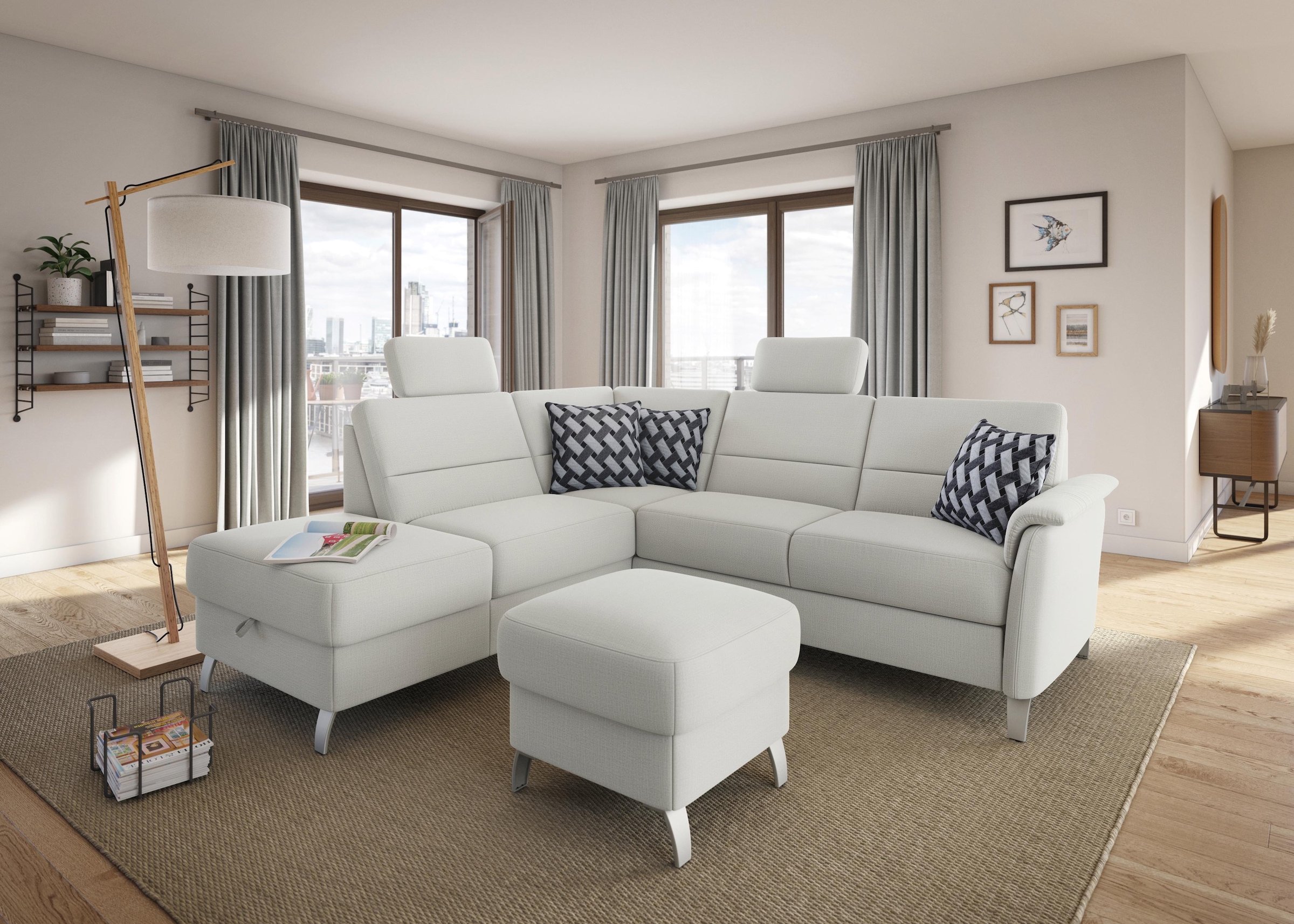 sit&more Kopfstütze »Palmera, B: 50 cm« Set: 2 Stück, passend zur Serie