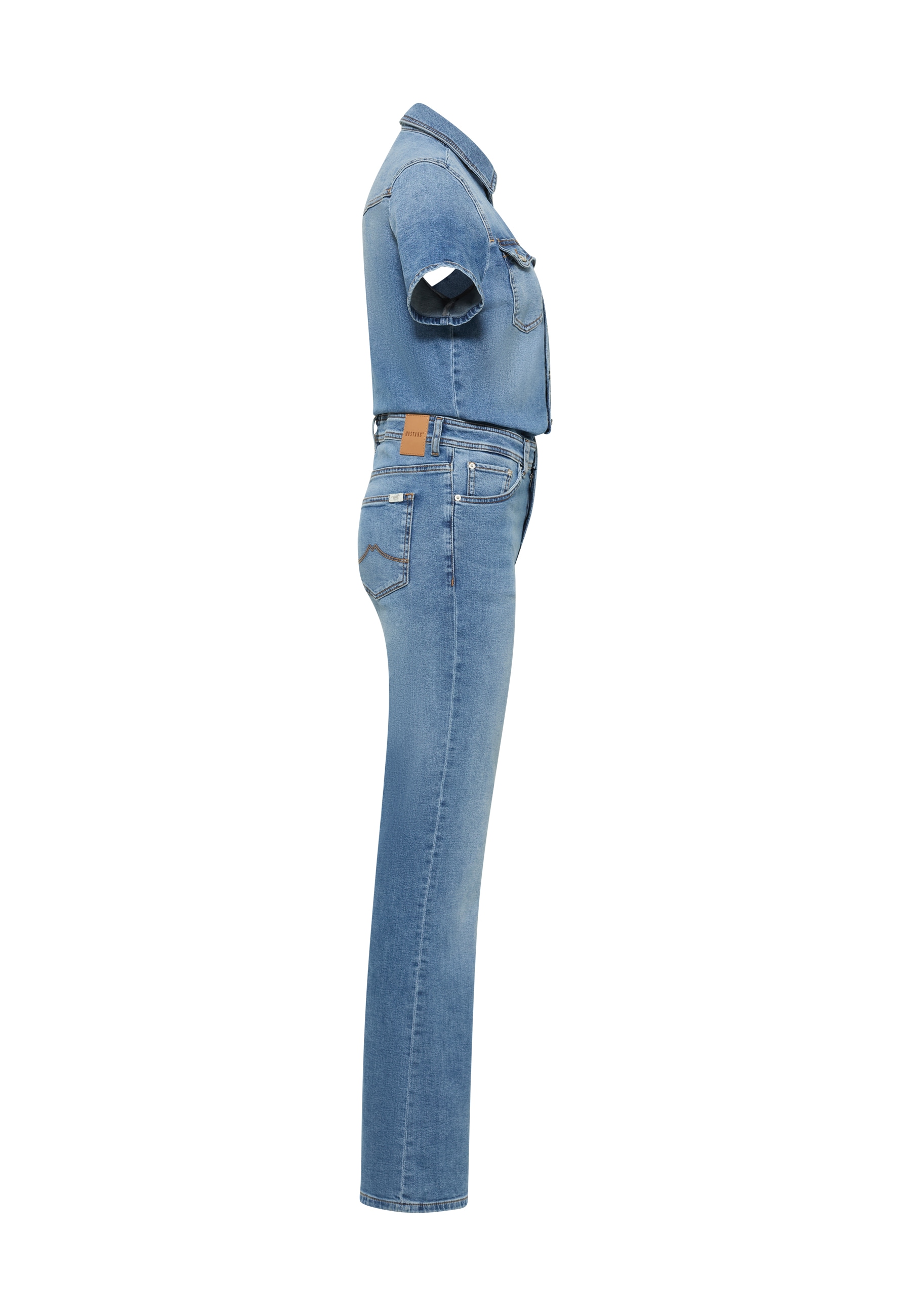 MUSTANG Overall »Damen Style Kimmy Flared Jumpsuit«