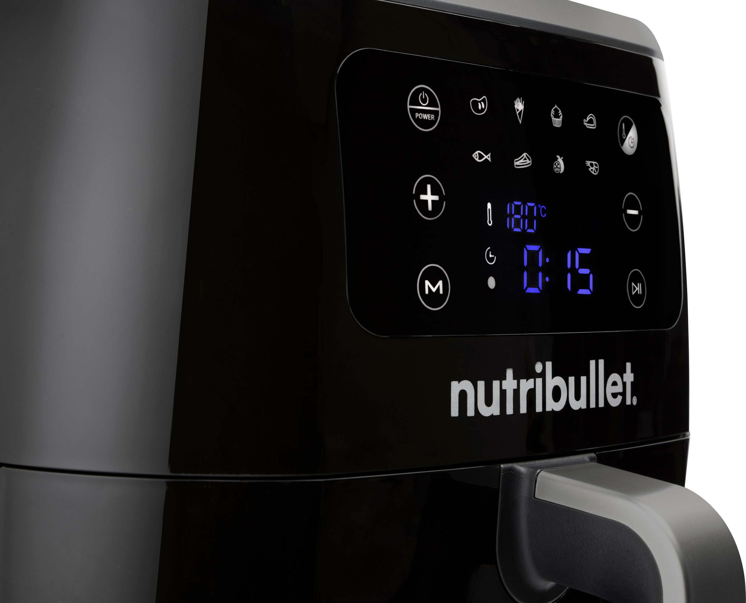 nutribullet Heißluftfritteuse »NBA071B«, 1800 W, Fassungsvermögen 7 l