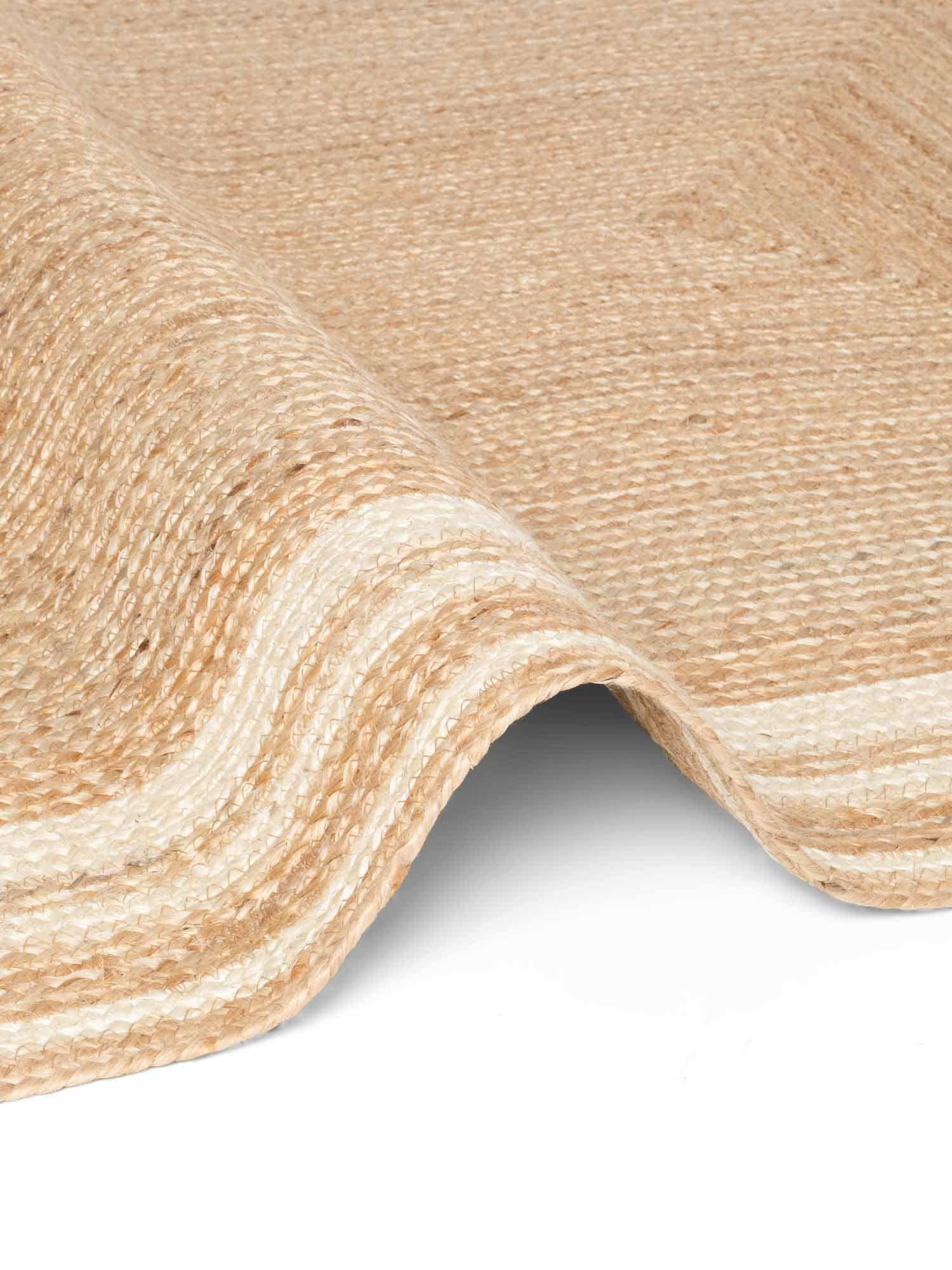 HANSE Home Teppich »Looma Juteteppich« rechteckig 7 mm Höhe Handgewebt, Jute Naturteppich, Boho, Wohnzimmer, Schlafzimmer