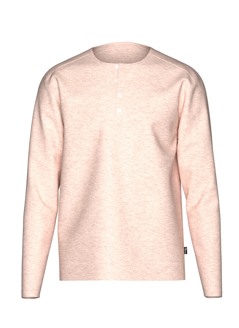 Trigema Longsleeve »TRIGEMA Langarmshirt mit Knopfleiste«, (1 tlg.)