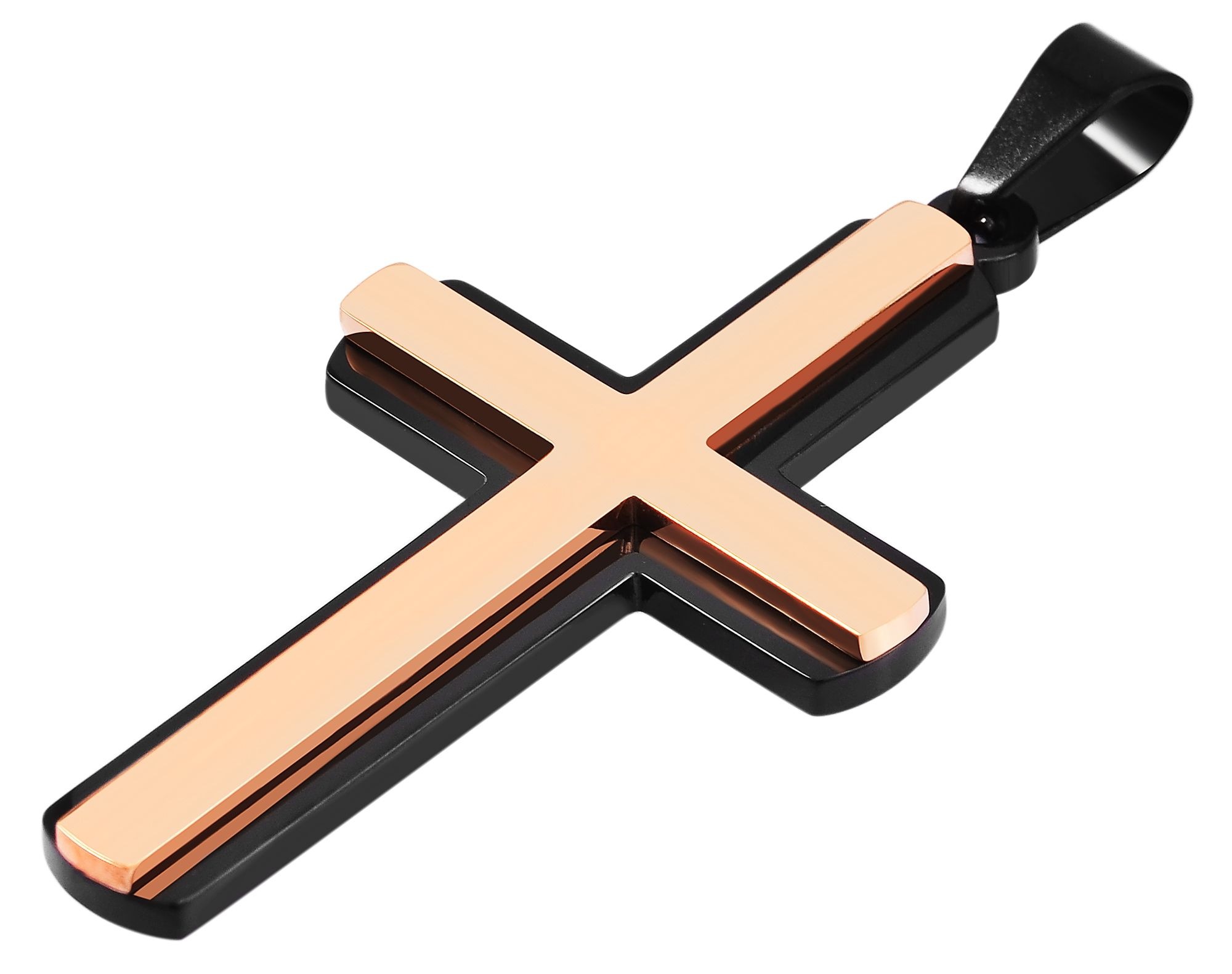 Adelia´s Kreuzanhänger »Damen Anhänger ¿ Kreuz Kreuzanhänger aus Edelstahl«