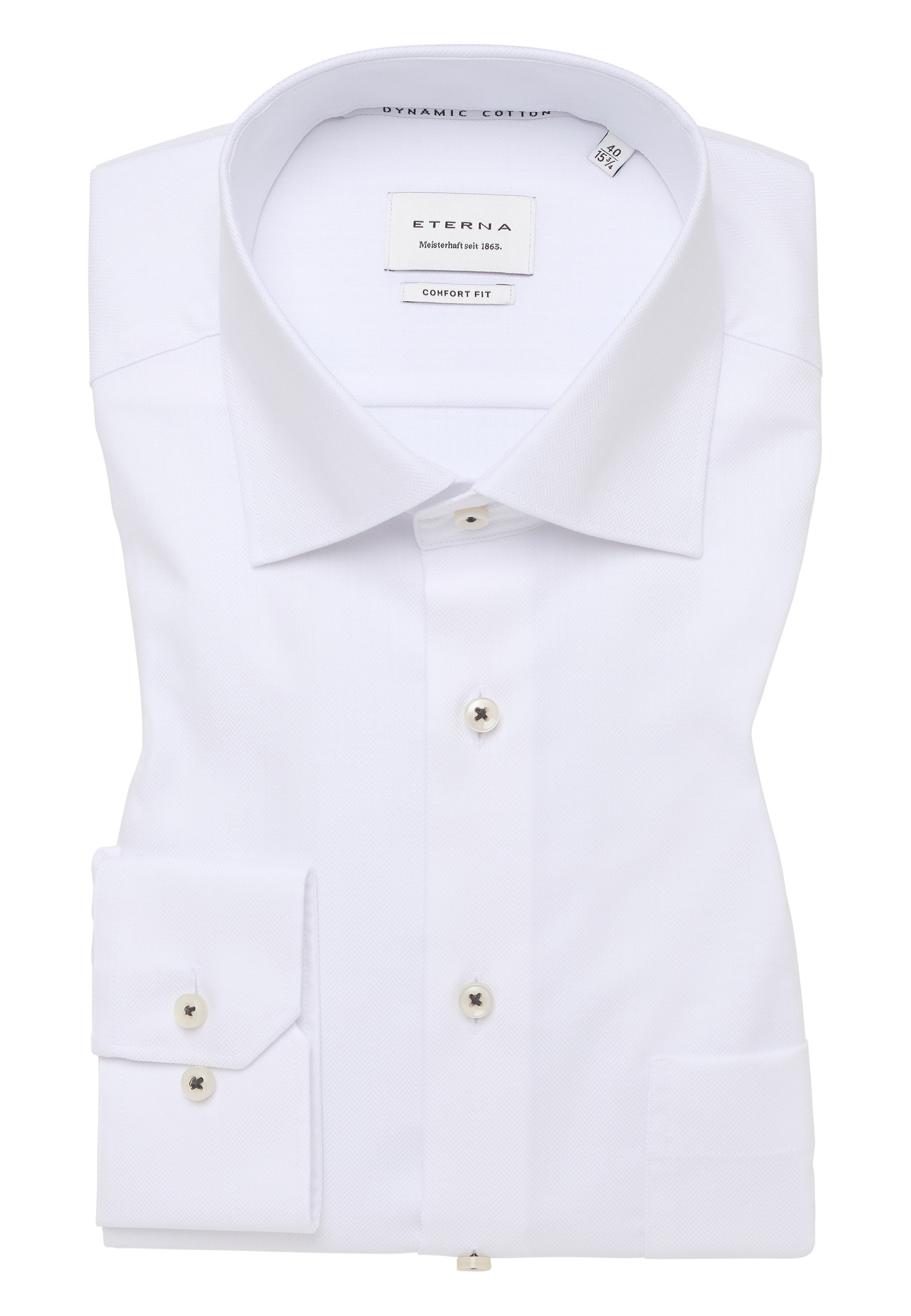 Eterna Langarmhemd »COMFORT FIT«, NON IRON (bügelfrei)