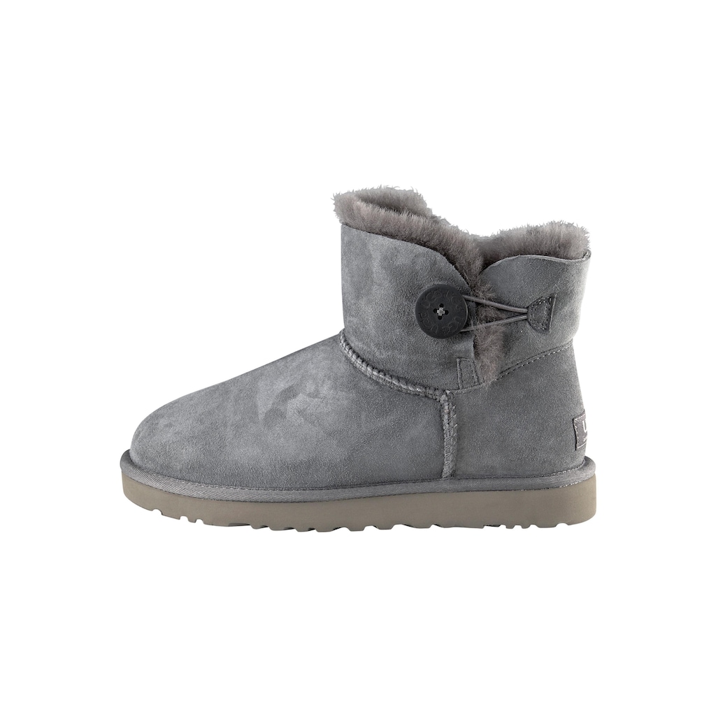 UGG Winterboots »Mini Bailey Button 2«, mit tollem Logoknopf-Detail