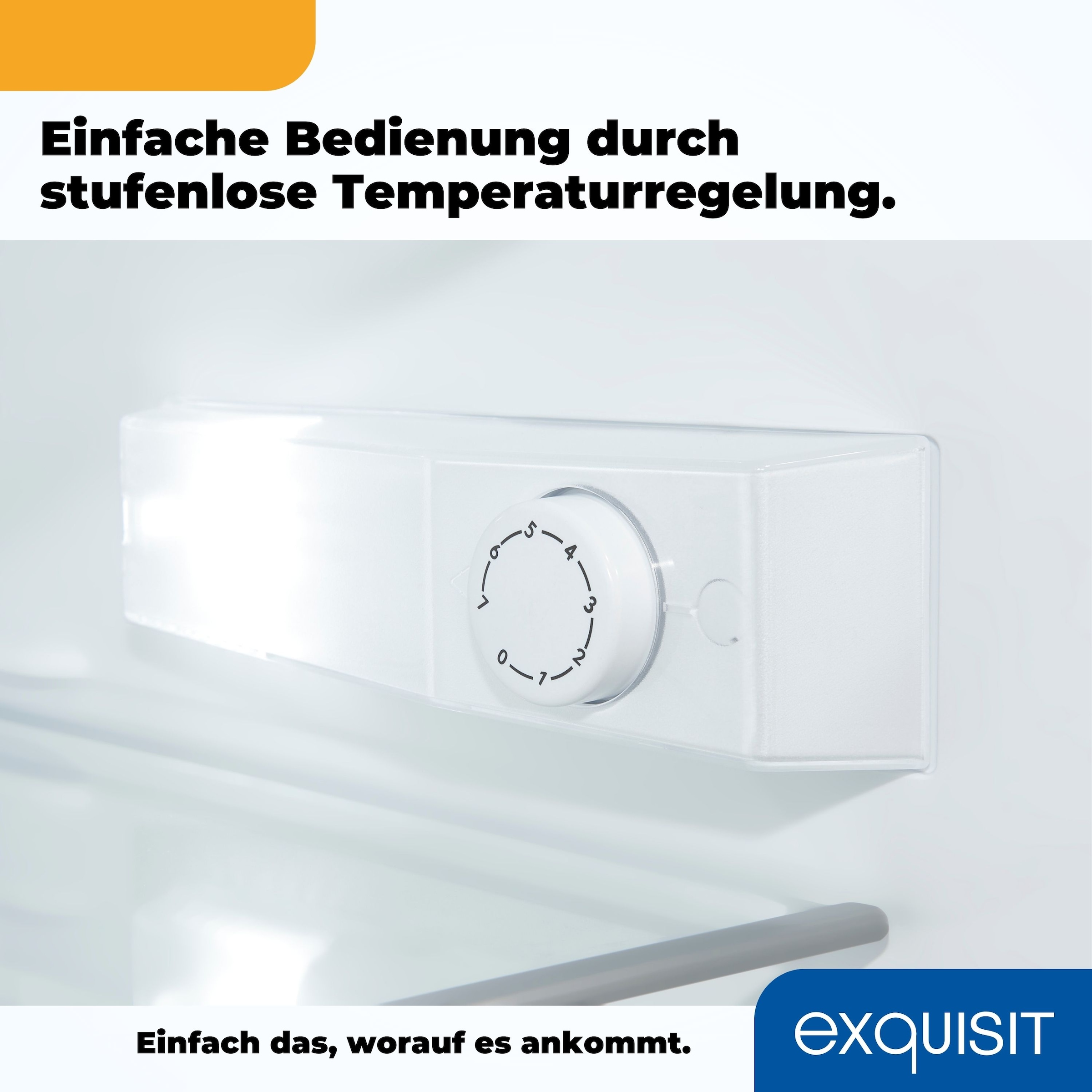 exquisit Vollraumkühlschrank »KS16-V-H-010E weiss«, 133 L Volumen