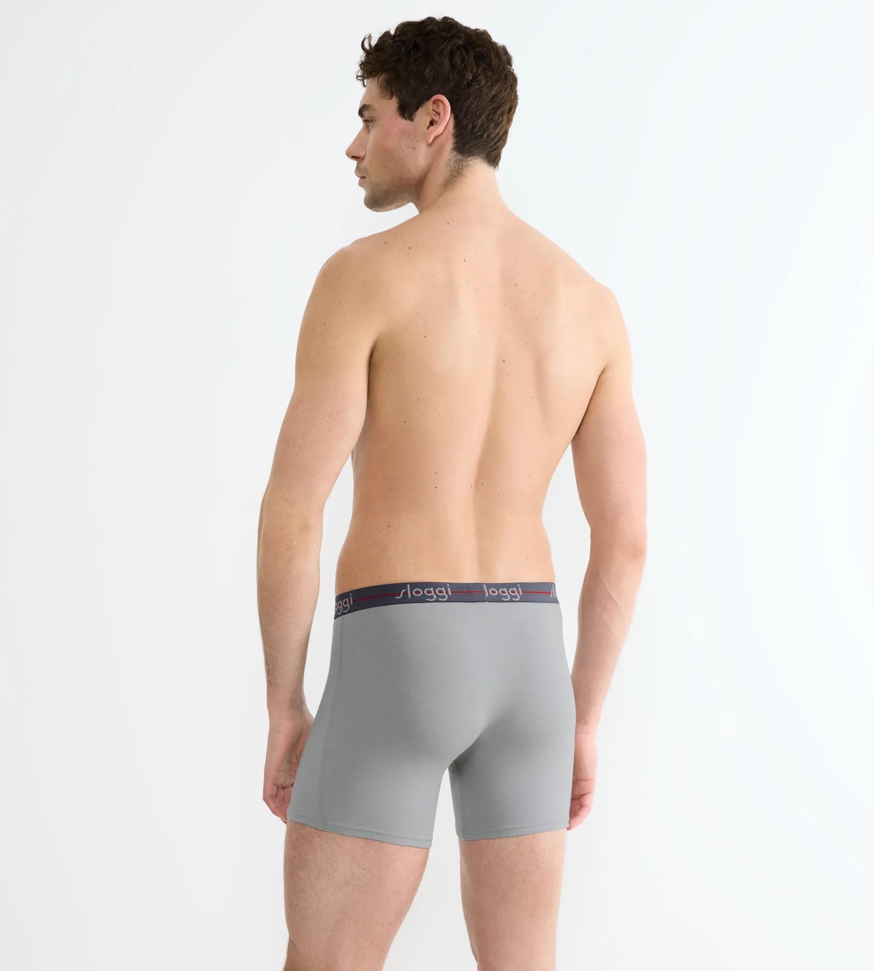 sloggi Boxershorts »men Start« 2er Pack,  ohne Eingriff, extra weiches Taillenband, Single-Jersey Qualität