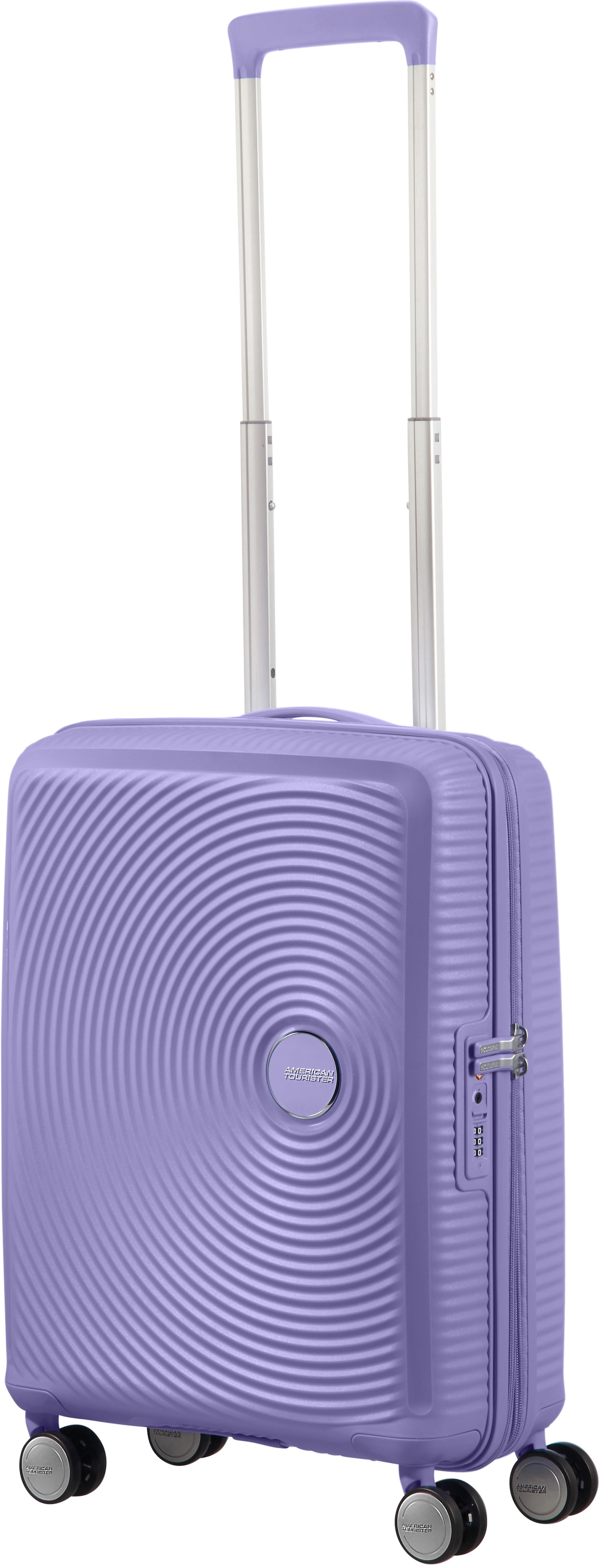 American Tourister® Hartschalen-Trolley »SOUNDBOX 55«, 4 St. Rollen, Handgepäck-Koffer Reisegepäck Volumenerweiterung TSA-Zahlenschloss