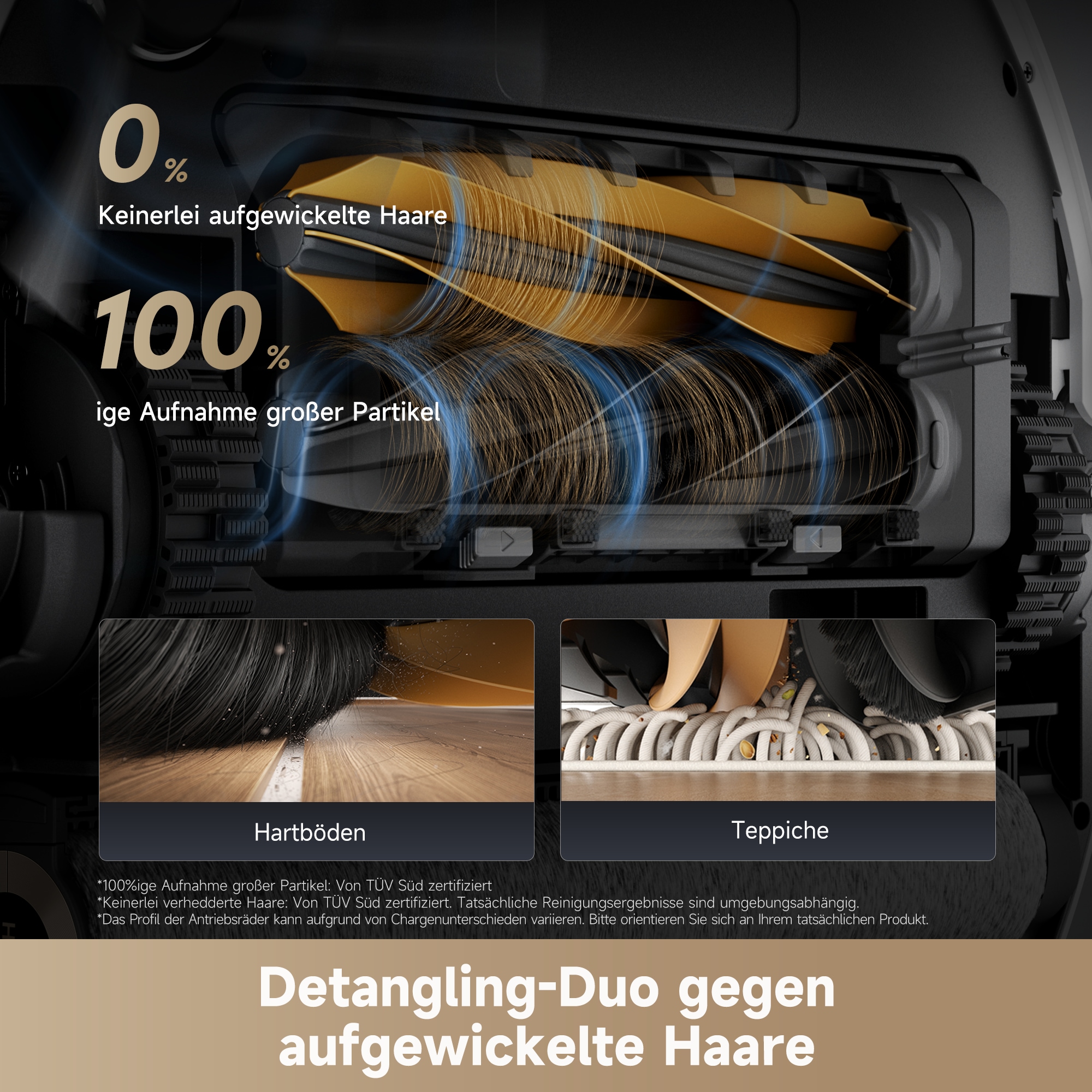 Dreame Saugroboter »mit Wischfunktion Aqua 10 Roller«