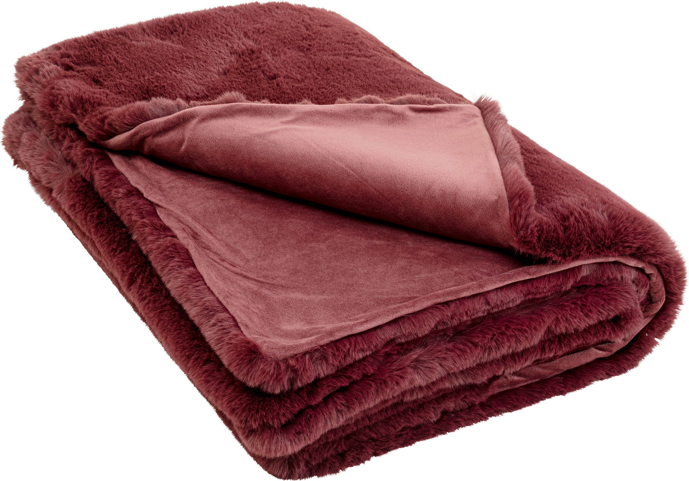 Kare Design Tagesdecke »Wohndecke Mika, Kunstfelldecke, 150x200 cm« flauschig und warm