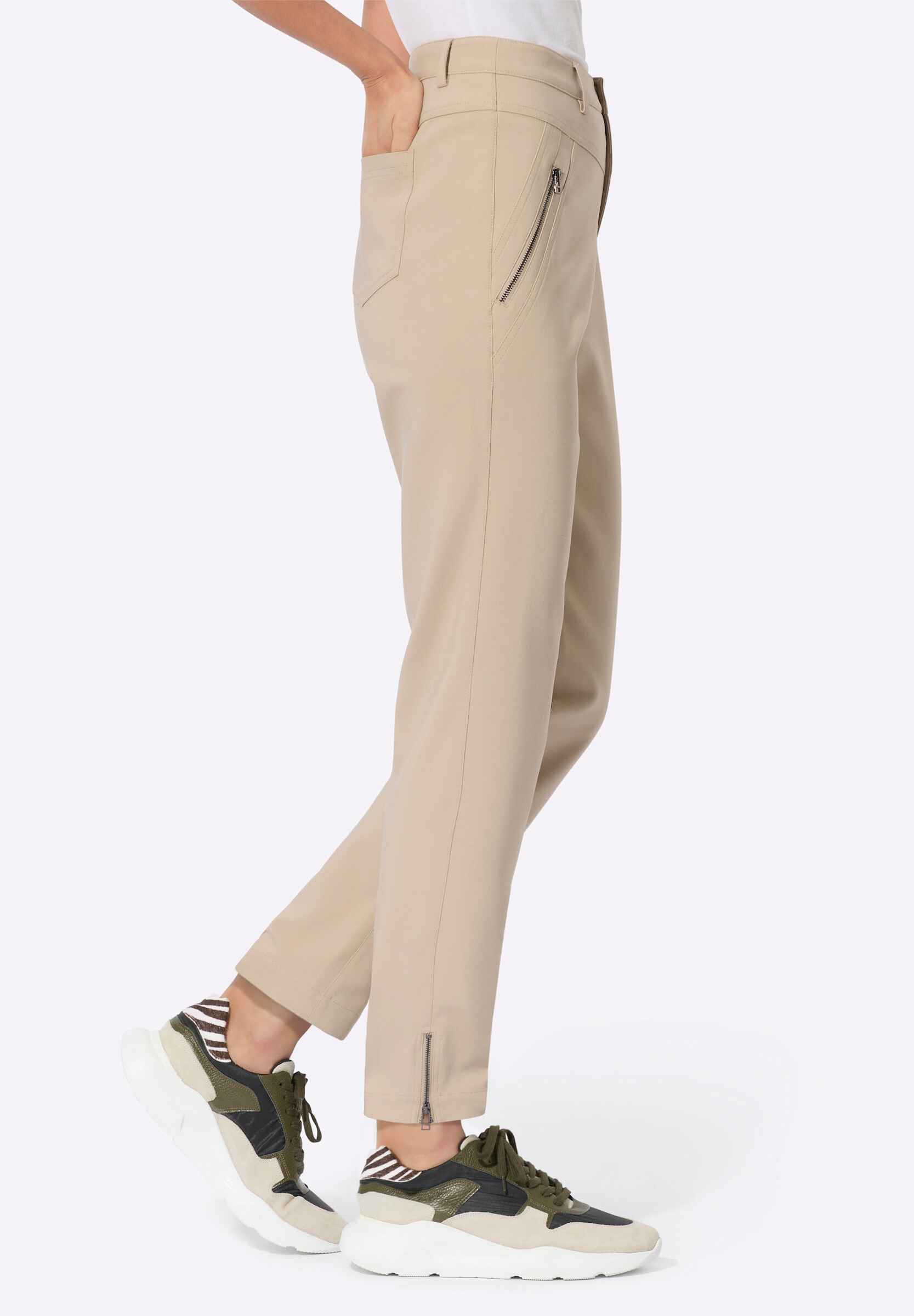 creation L Stoffhose »Bauchweg-Hose Hose mit Miedereinsatz«