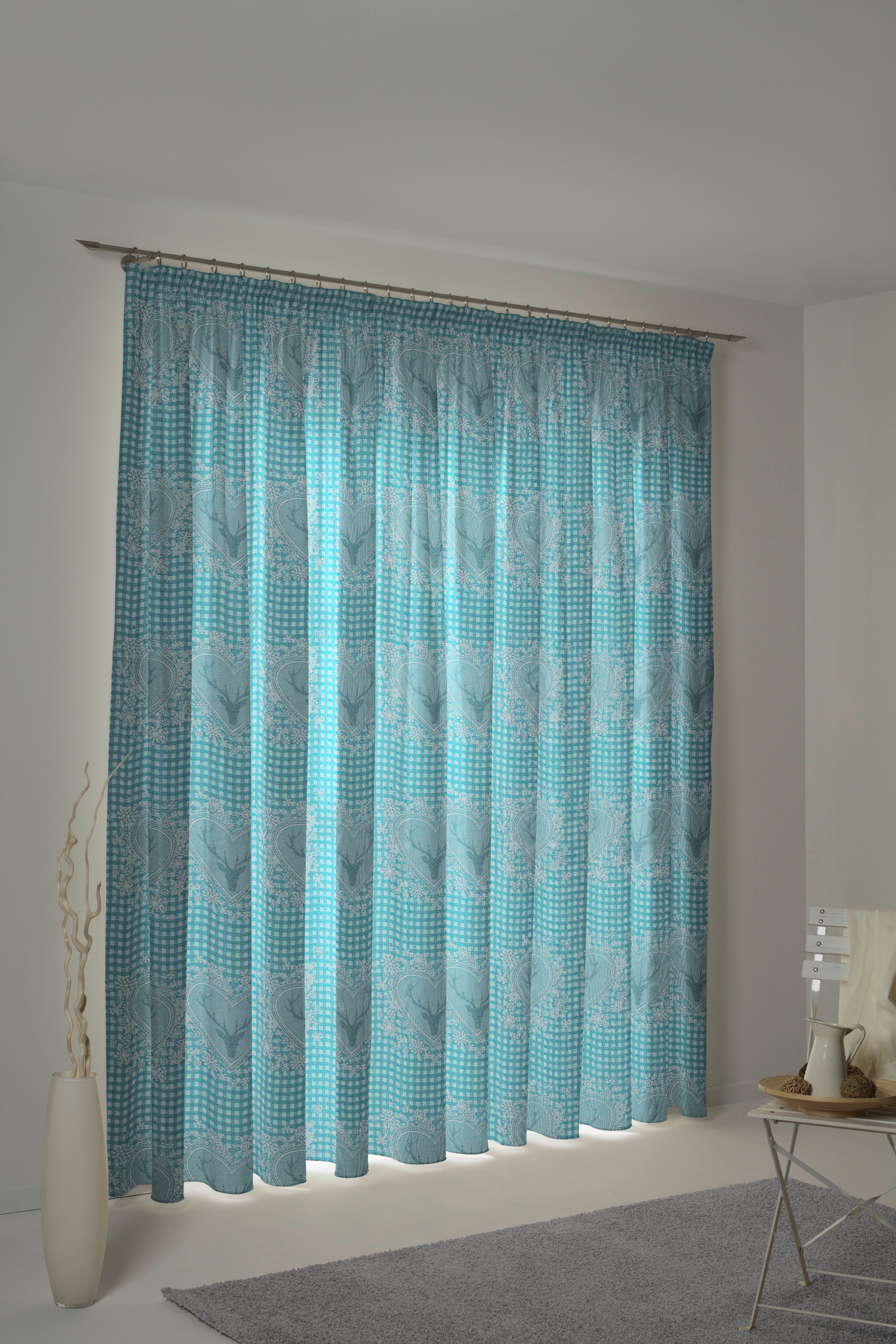 Wirth Vorhang »Stuben« Kräuselband 1 Stk. tlg.