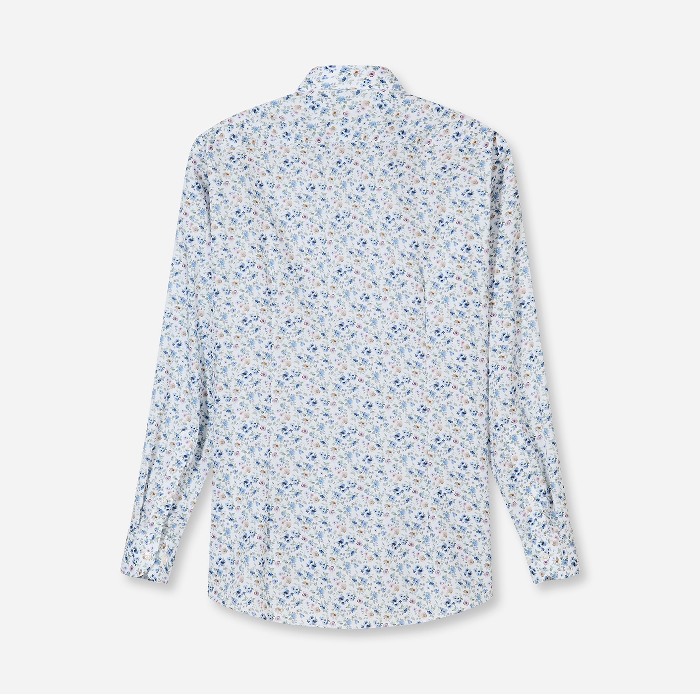 OLYMP Langarmhemd »Luxor« Businesshemd, New-Kentkragen, floraler Print, modern fit