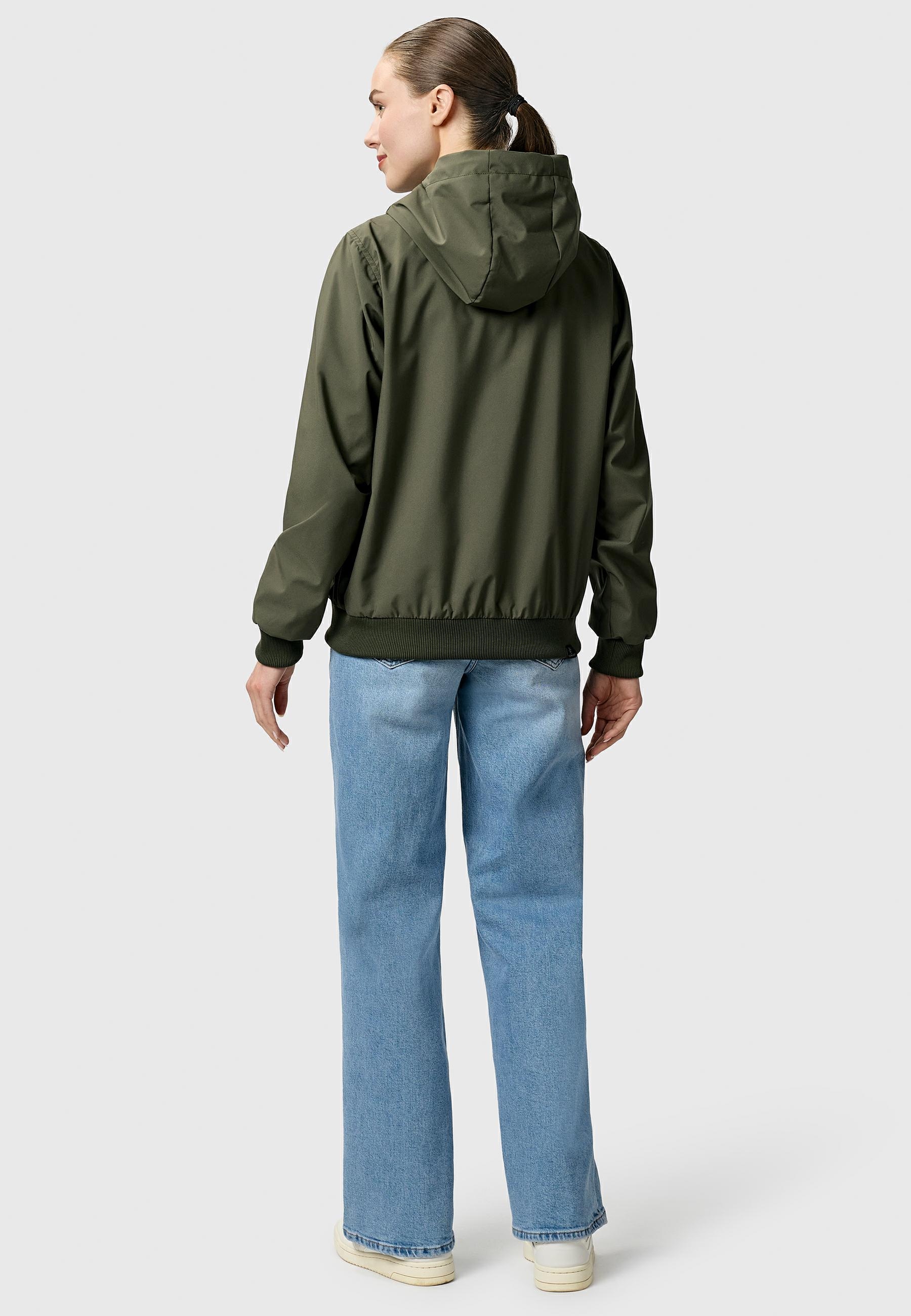 Ragwear Outdoorjacke »Outdoorjacke Nuggeta Summer YOUMODO« mit Kapuze Lässige Übergangsjacke mit Kapuze