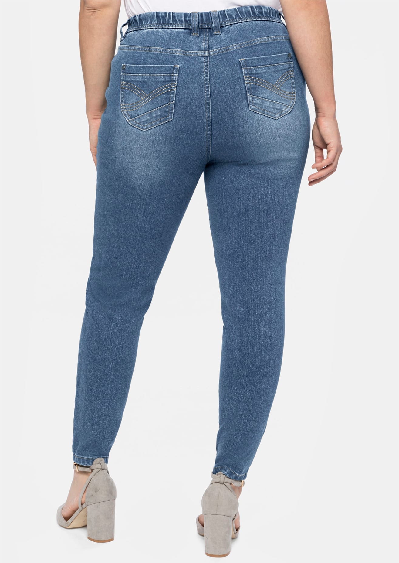 Sheego Stretch-Jeans, (1 tlg.)