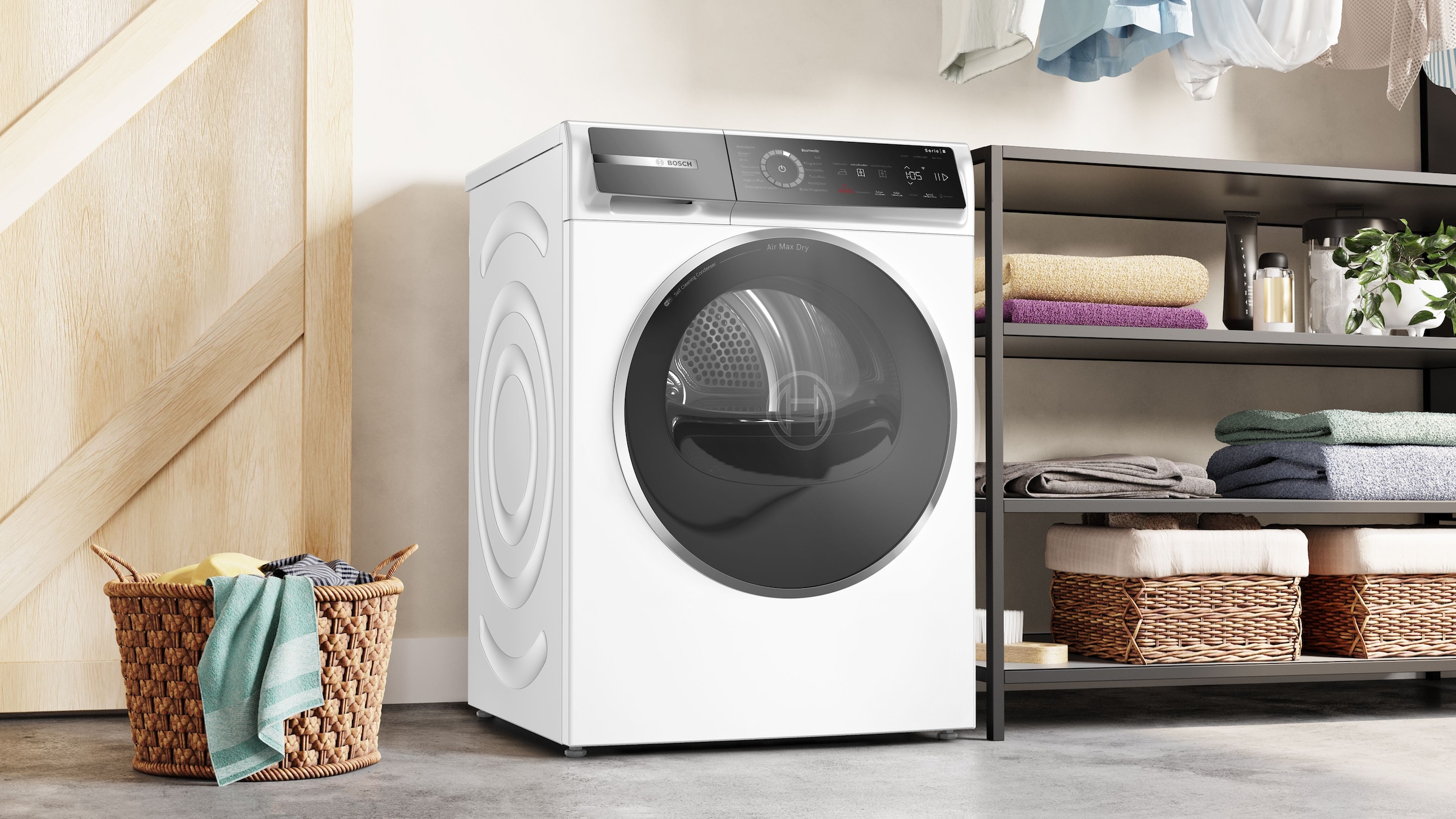 BOSCH Wärmepumpentrockner »WRB247C40« Serie 8