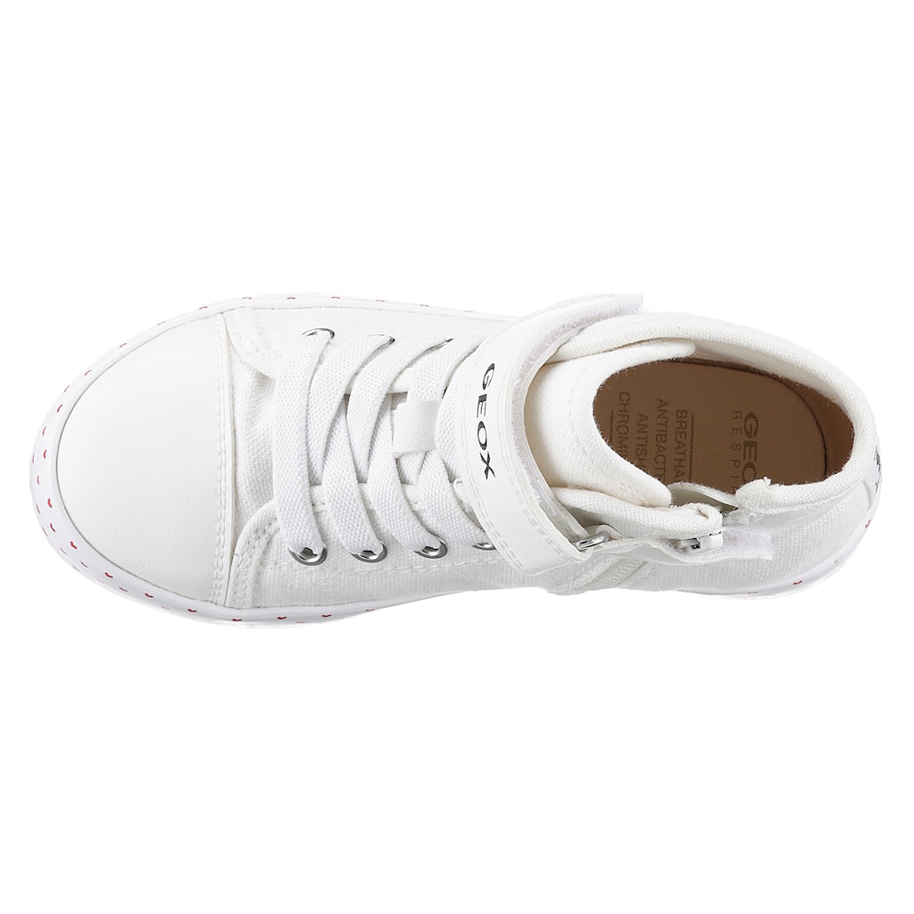 Geox Sneaker »JR CIAK GIRL«, mit süßen Herzchenmotiv