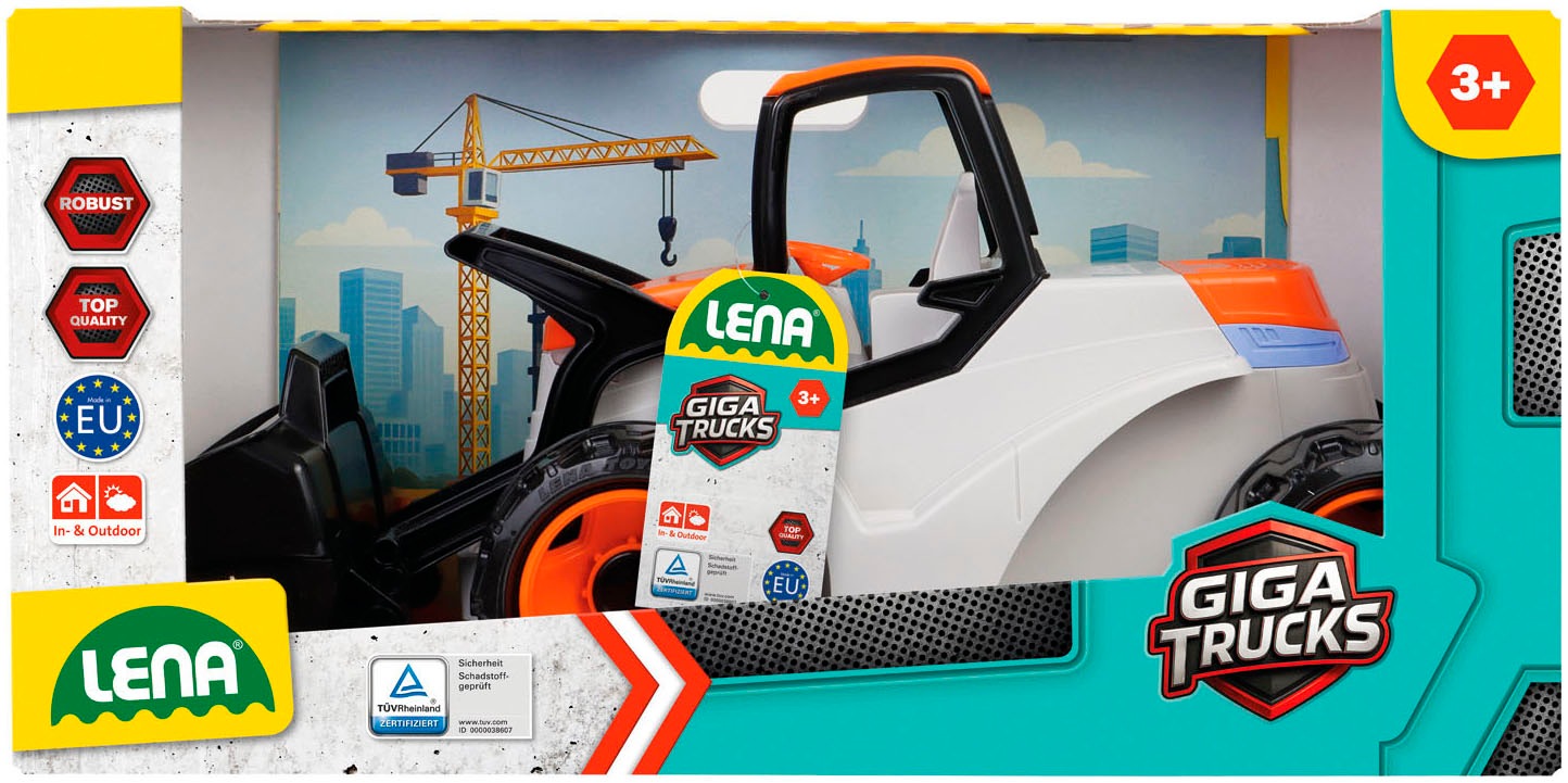Lena® Spielzeug-Aufsitzbagger »Giga Trucks Aufsitz-Schaufellader« Made in Europe