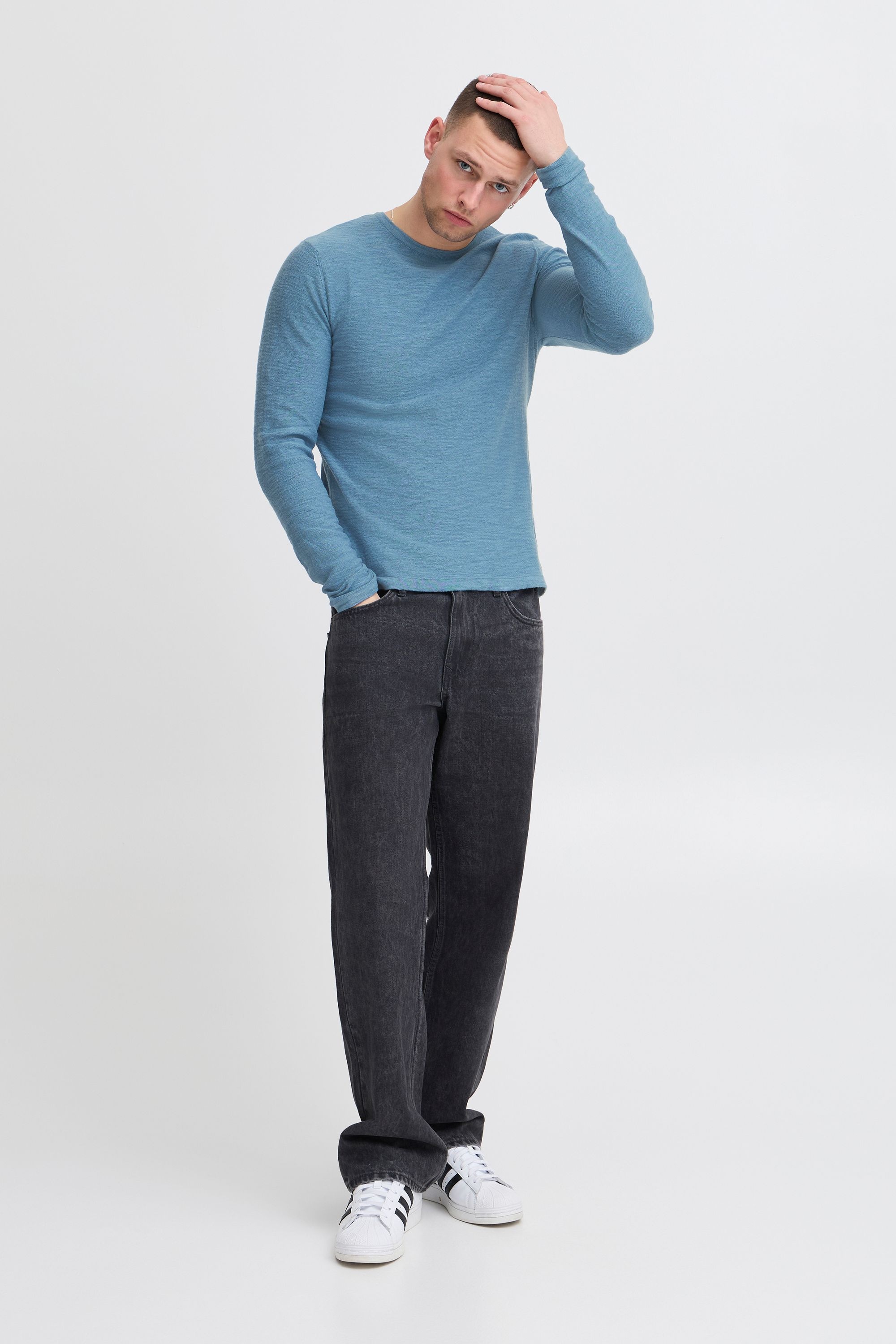 Blend Strickfleece-Pullover »Strickpullover BHABAS«