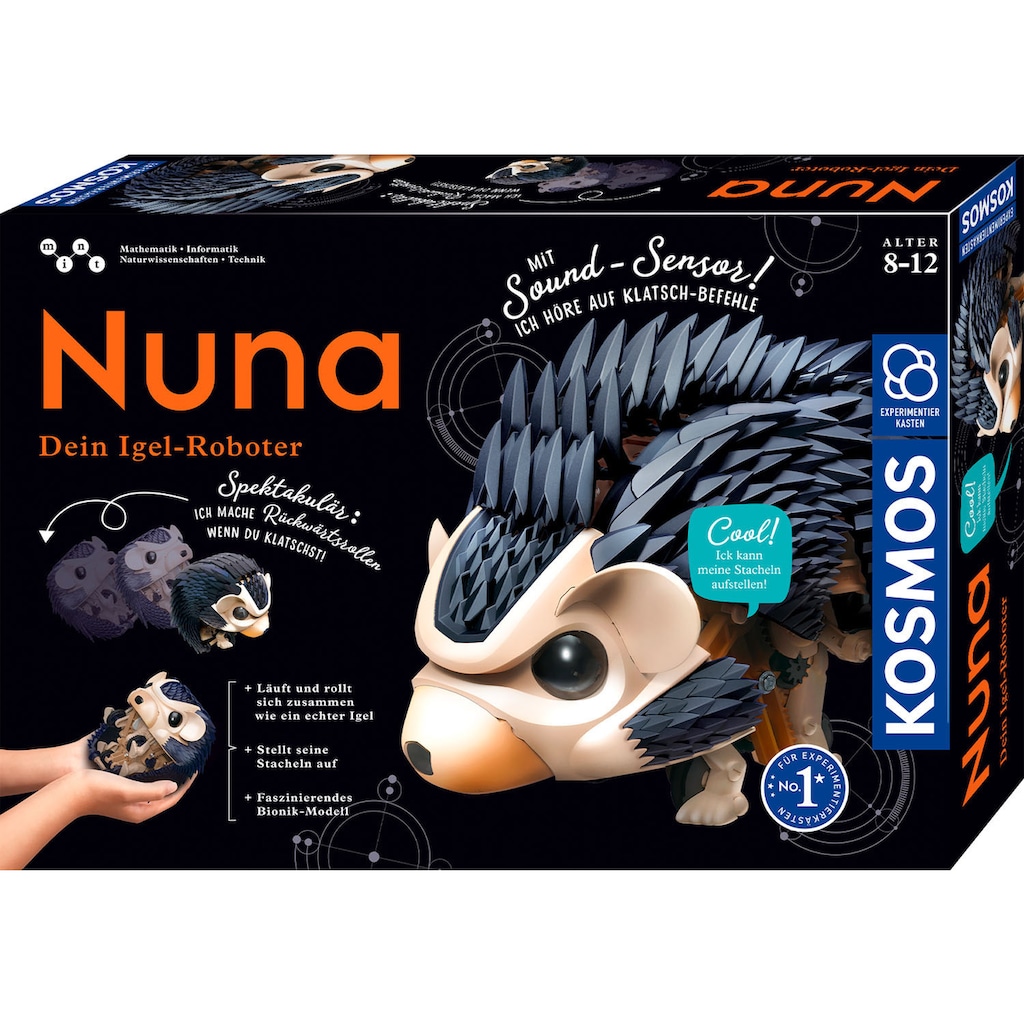 Kosmos Modellbausatz »Nuna - Dein Igel-Roboter«