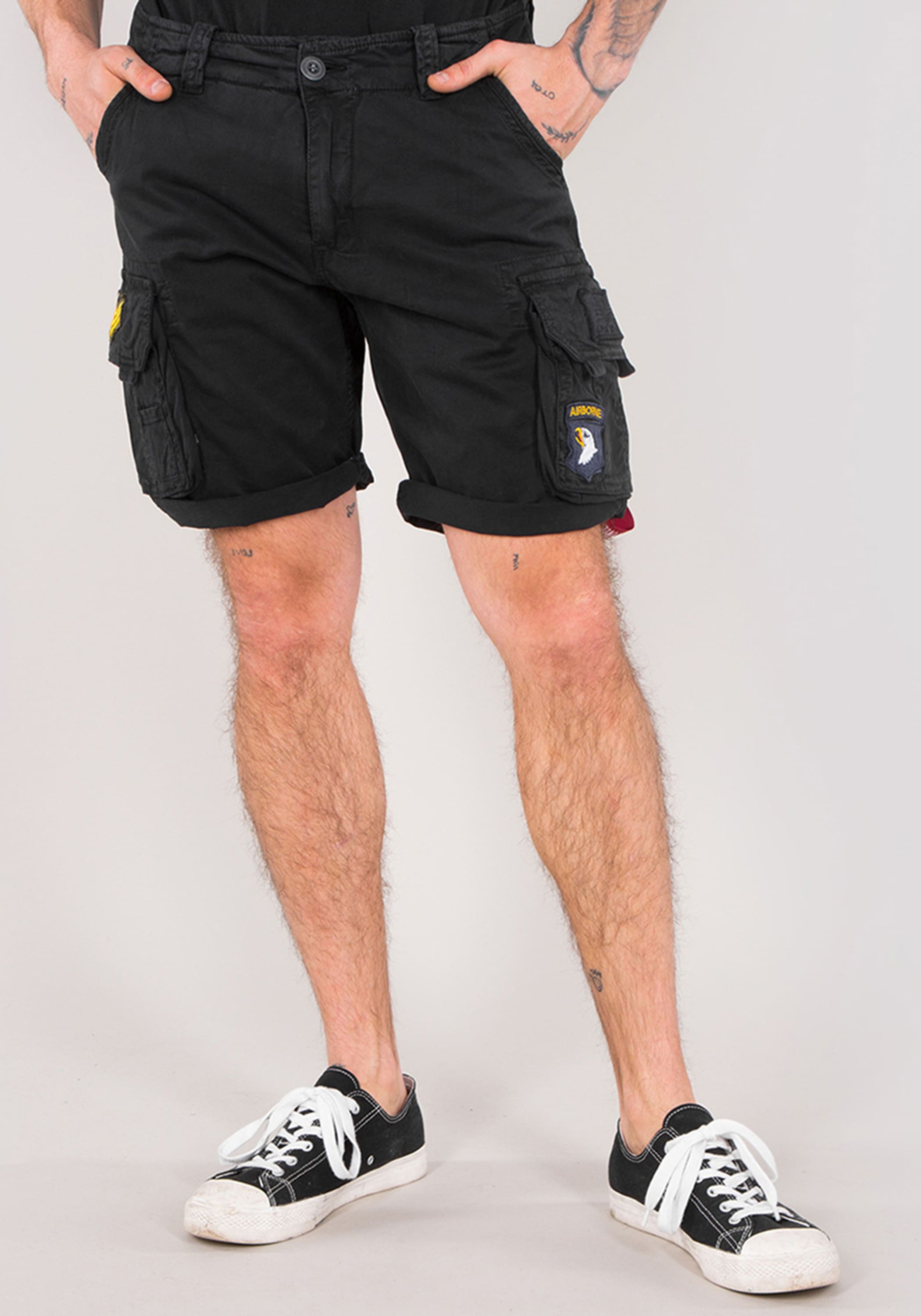Alpha Industries Shorts »Alpha Industries Men - Shorts Crew Short Patch«