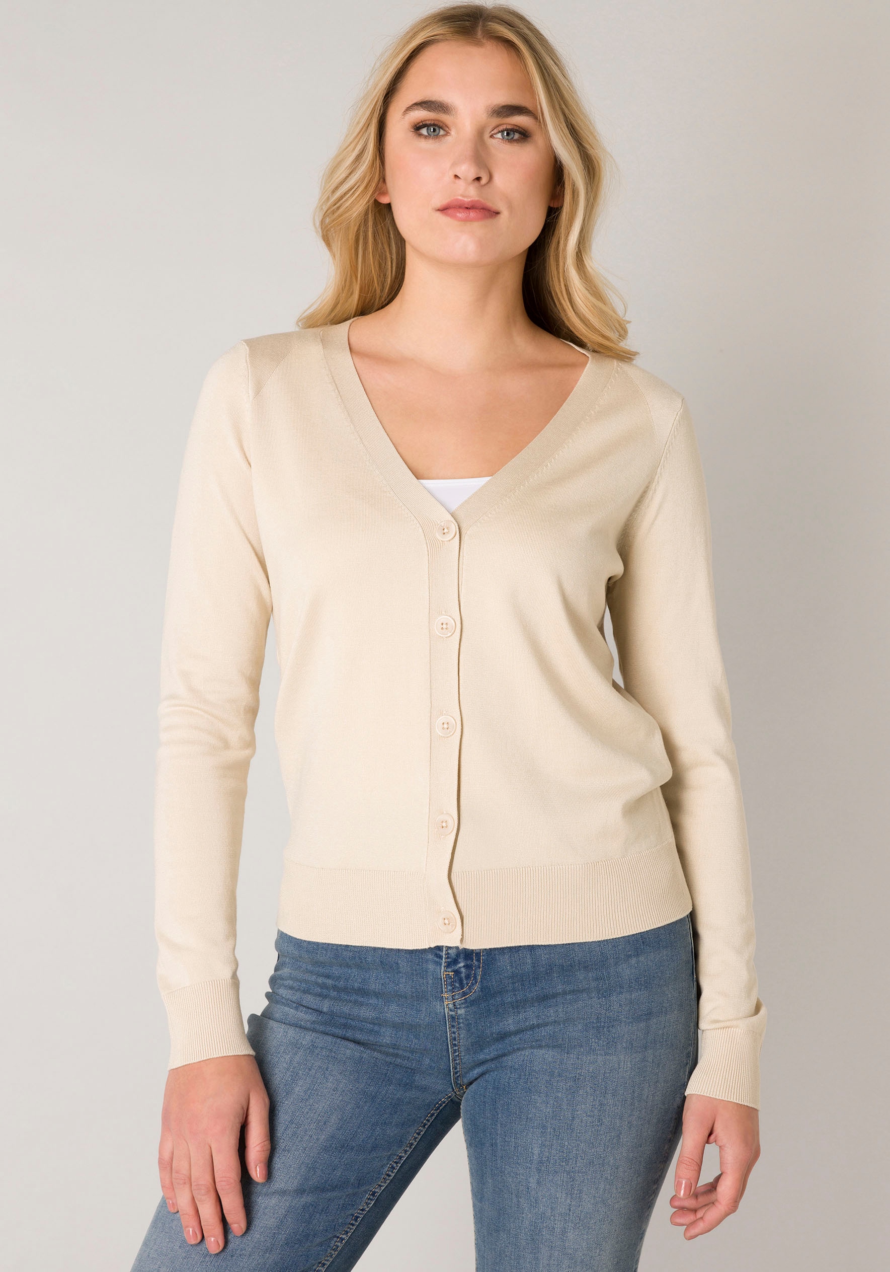Base Level Strickjacke »Yvon«