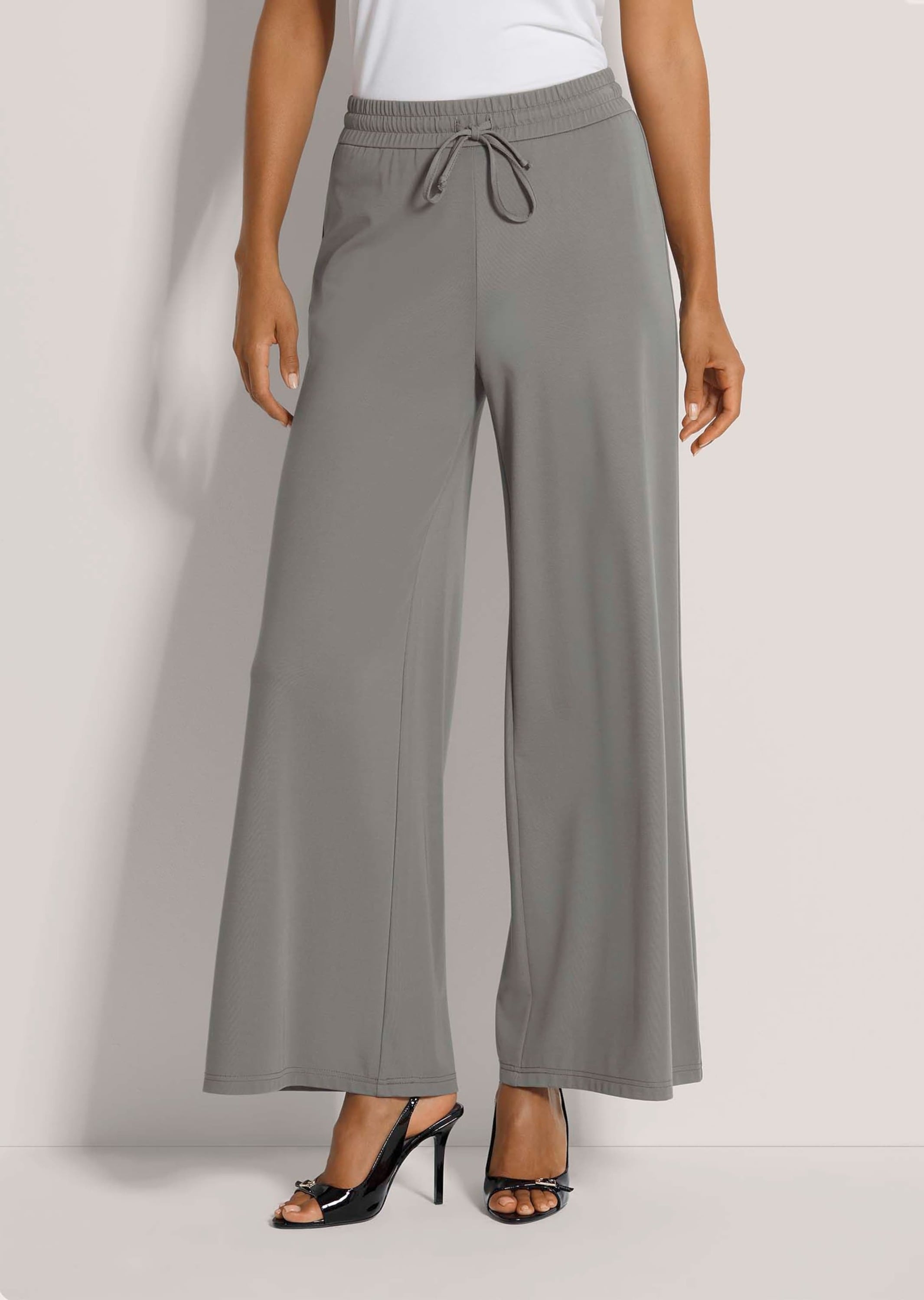 MADELEINE Jerseyhose »Jerseyhose Schlupfhose mit Tunnelzug«  Jerseyhose mit weitem Bein