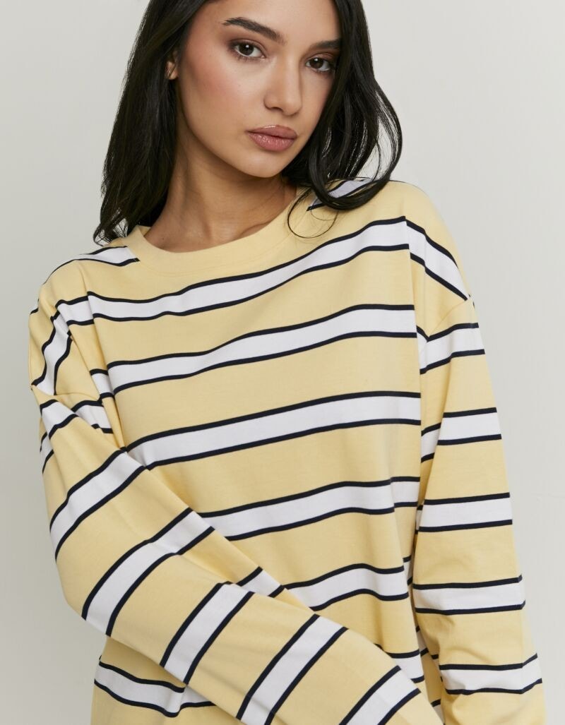 Tally Weijl Langarmshirt »STSCOBERLA« Baumwolle